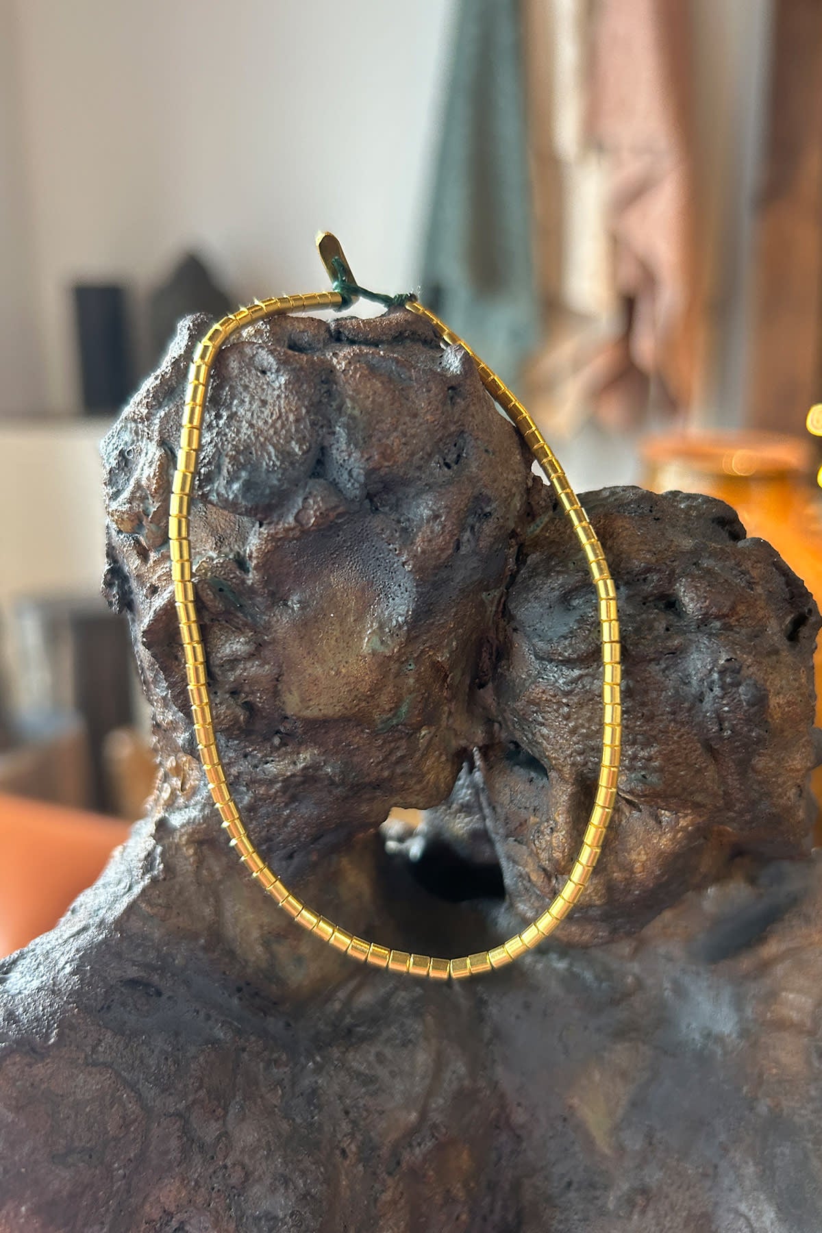 Tube Bead Anklet - Nafsu I Gold