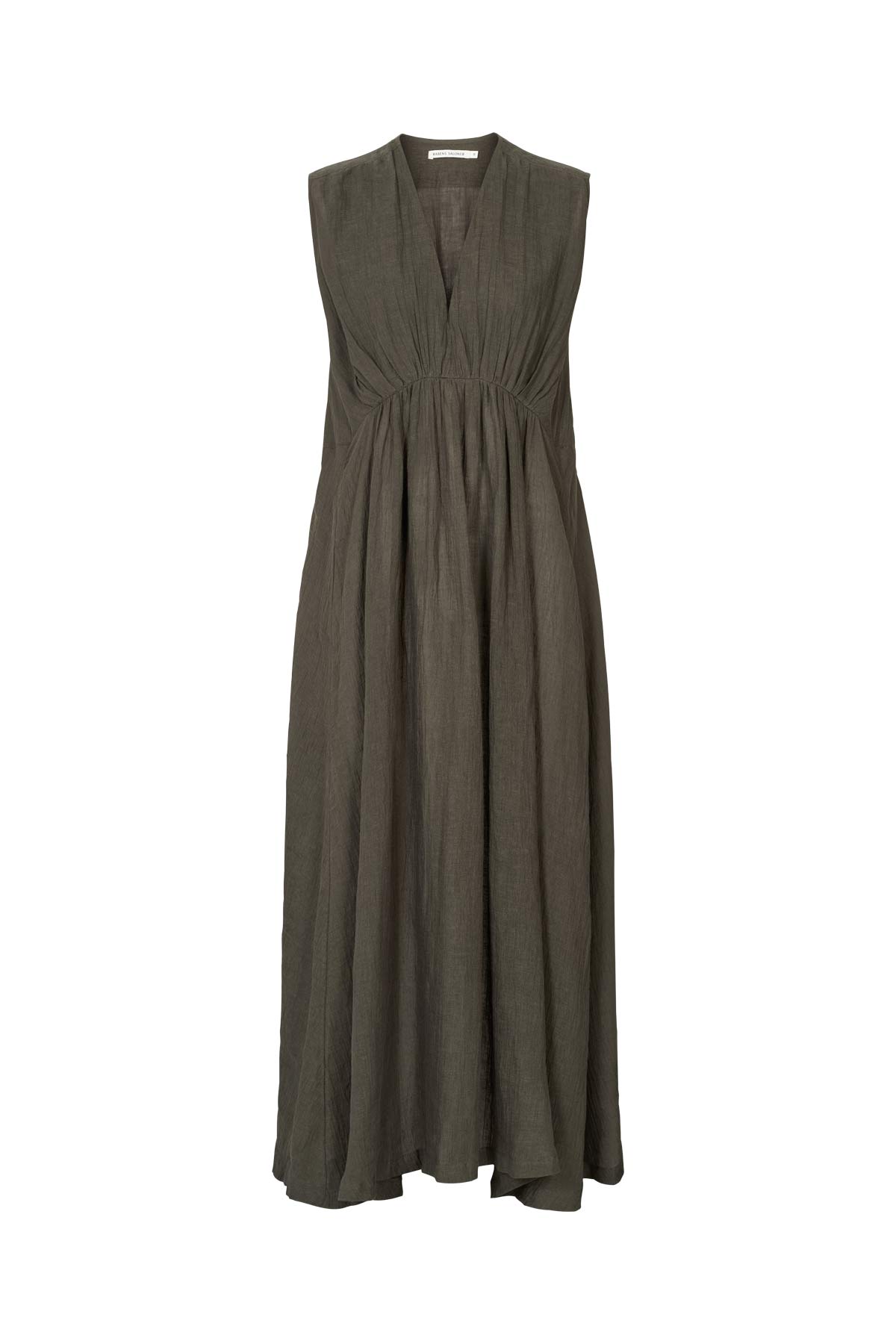 Kimber - Crinkled dress I Faded black