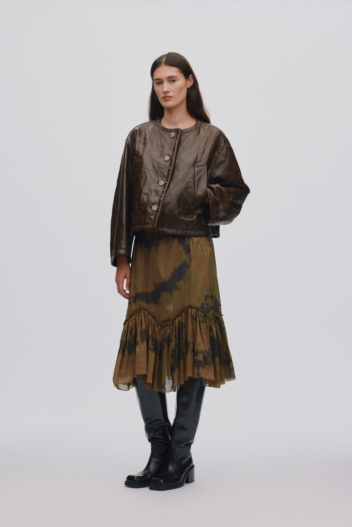 Cosmic midi skirt - Arijana I Timber combo