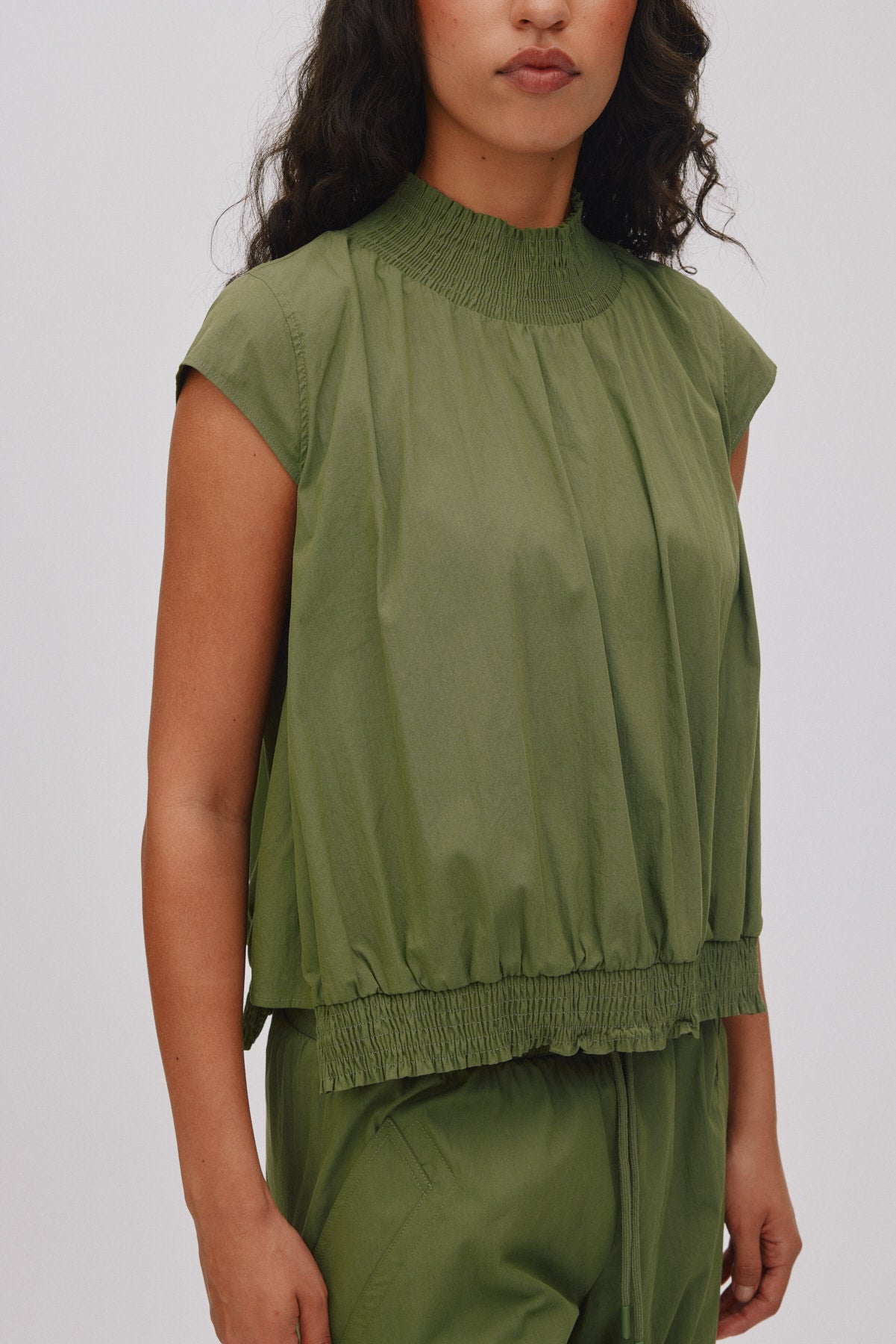 Dori - Papery shirring top I Sidiment