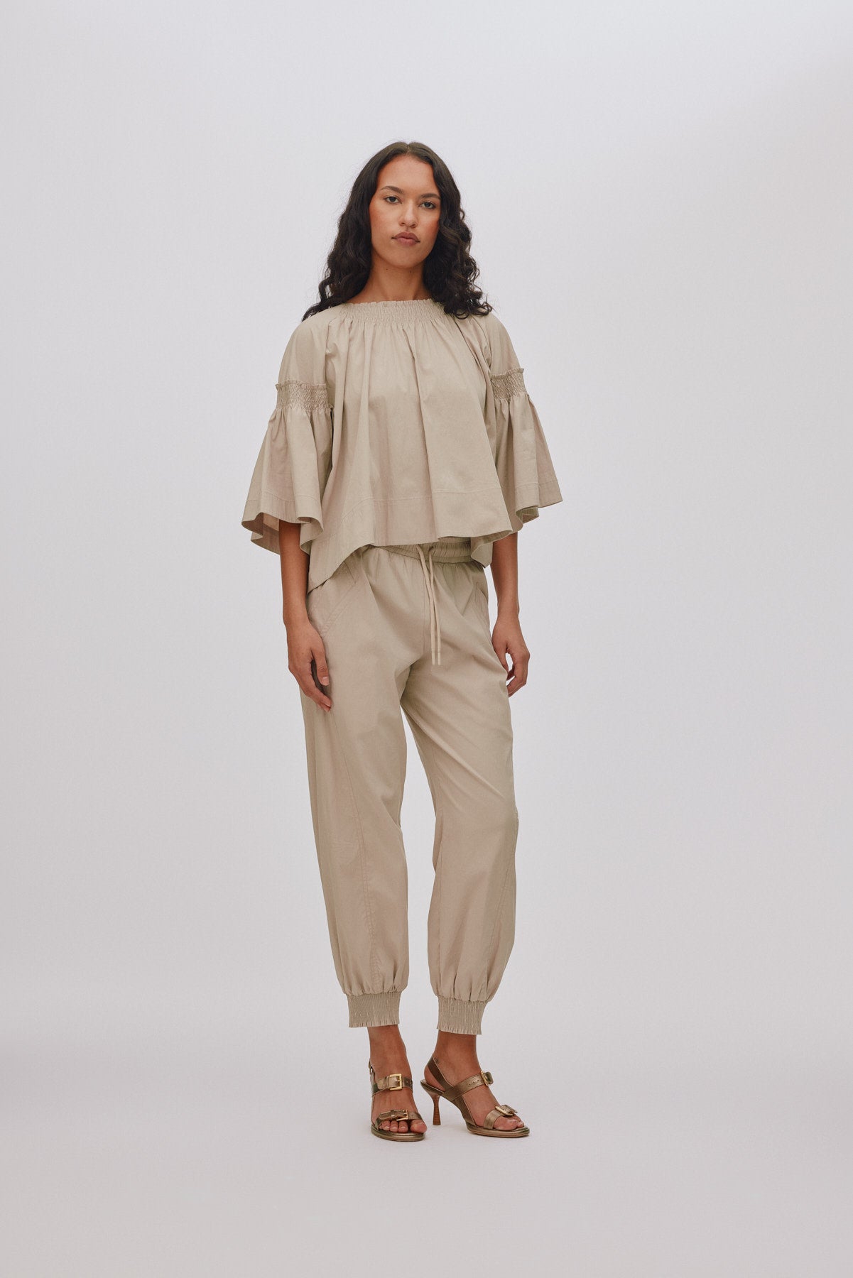 Domino - Papery angle seam pants I Sidiment