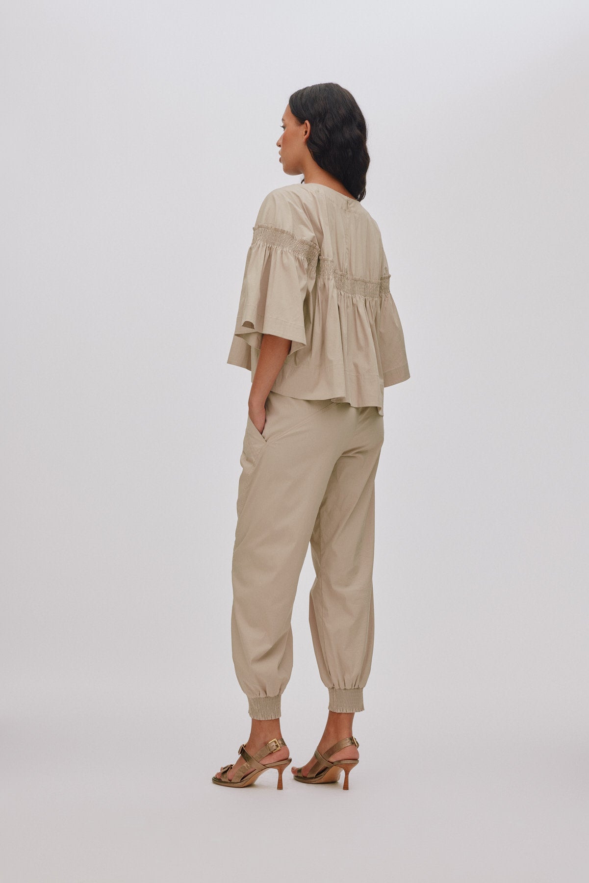 Domino - Papery angle seam pants I Sidiment