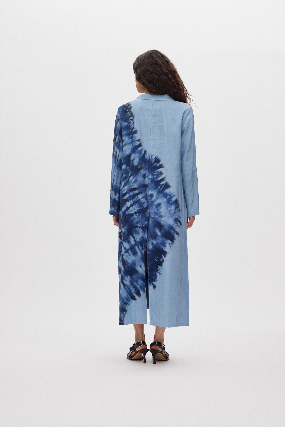Celine - Lava long coat I Blue combo