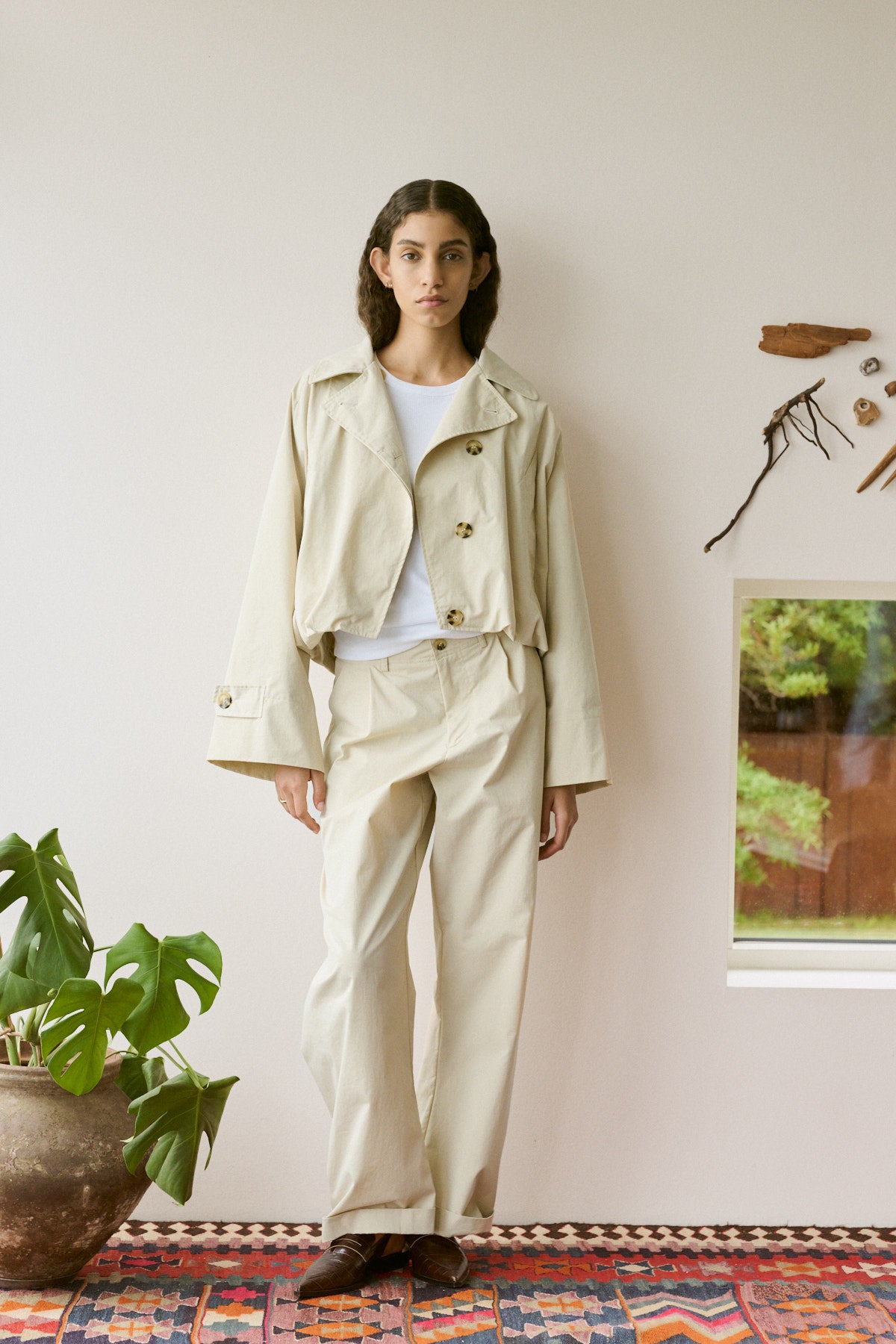 Tilla - Light fusion jacket I Sand