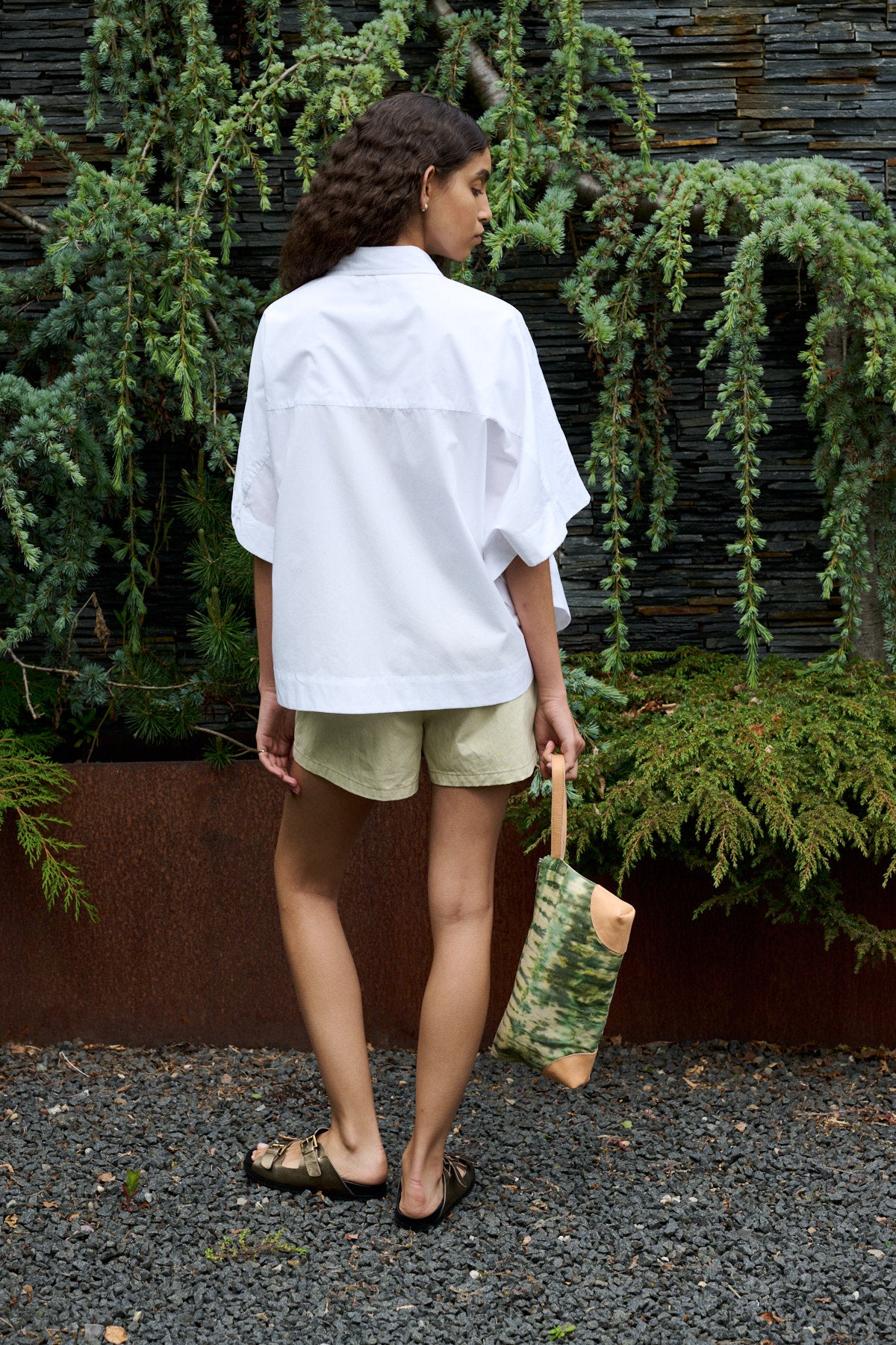 Sanja - Utility shorts I Ecru