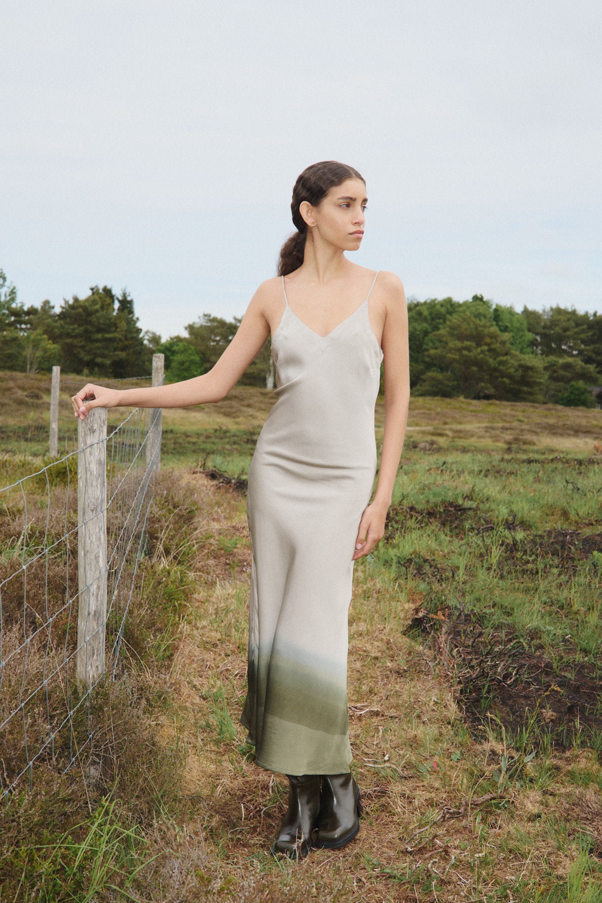 Glorie - Horizon bias dress I Blush combo