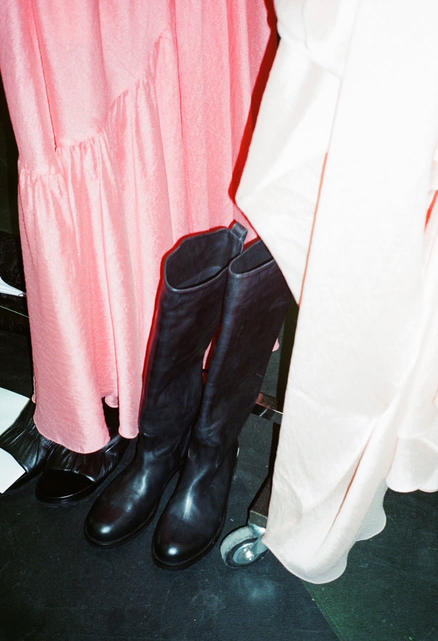 Leather riding boot - Marit I Black