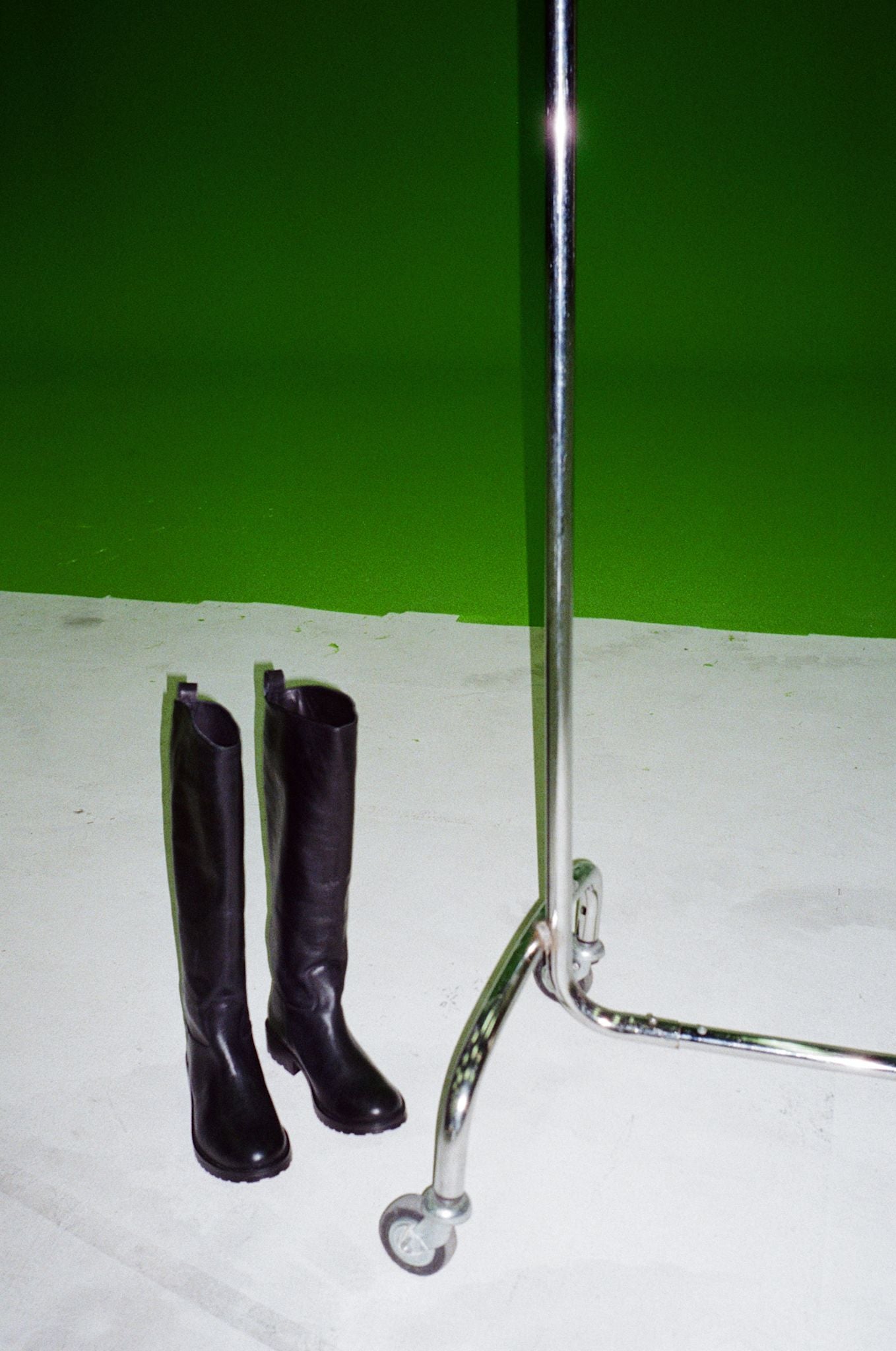 Leather riding boot - Marit I Black