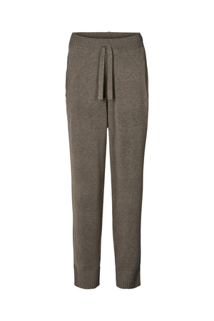 Knit lounge pants - Jorun I Mole melange