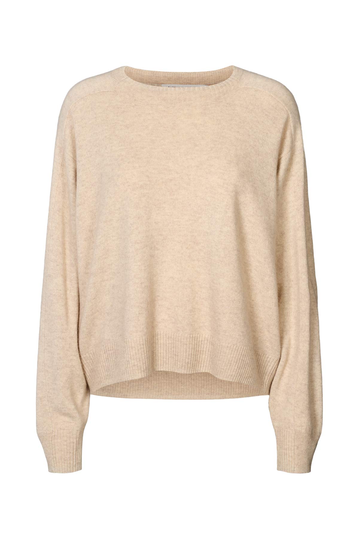 Dalani - Woolcash boxy sweater I Oatmeal melange