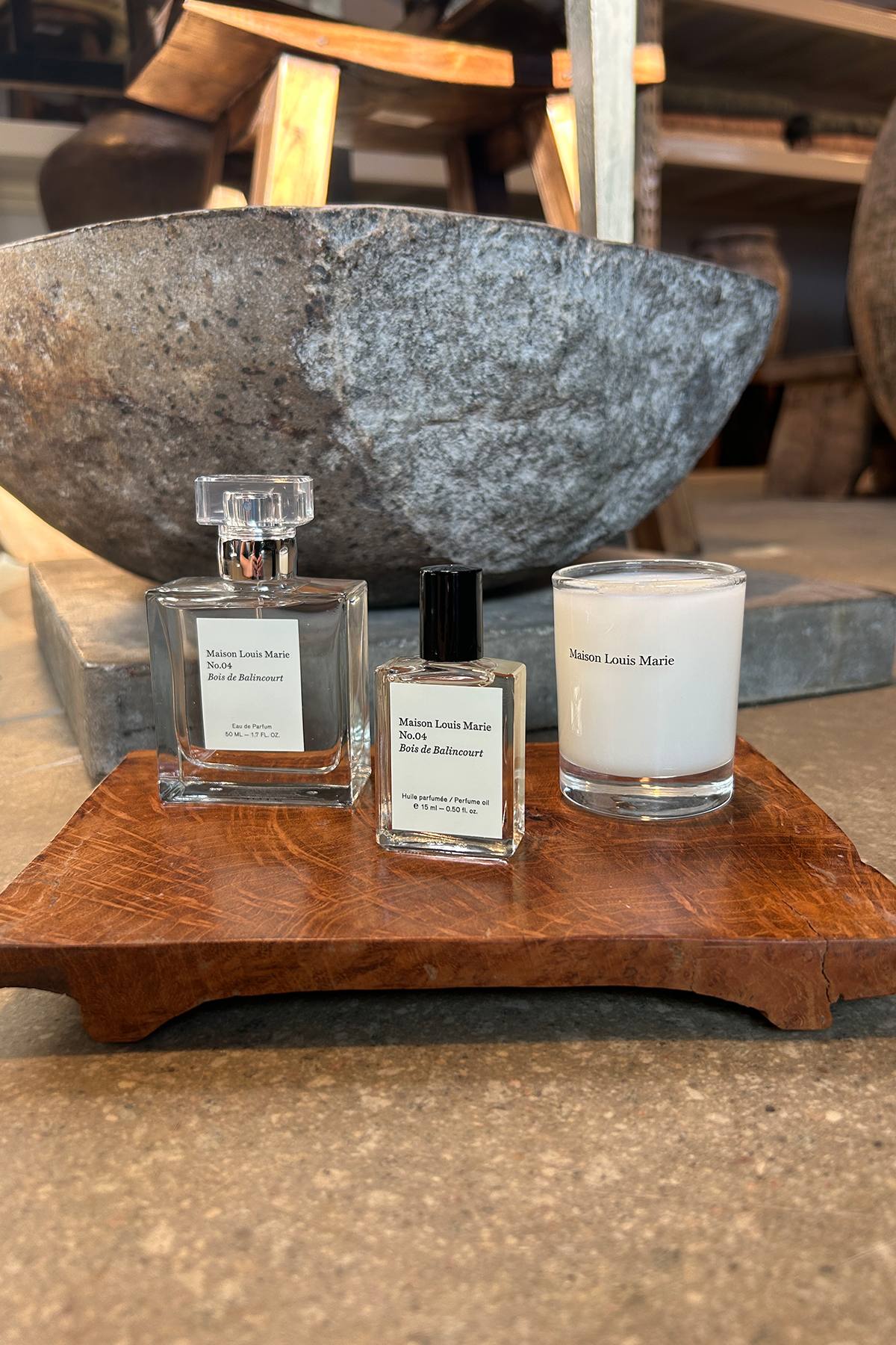 Gift Box No. 4 - Maison Louis Marie I No. 4 Bois de balincourt