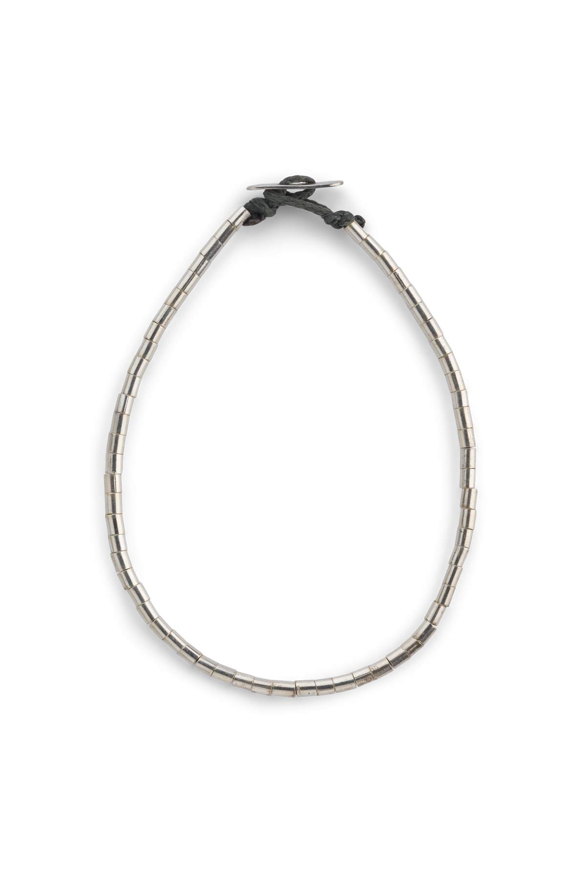 Tube Bead Anklet - Nafsu I Silver