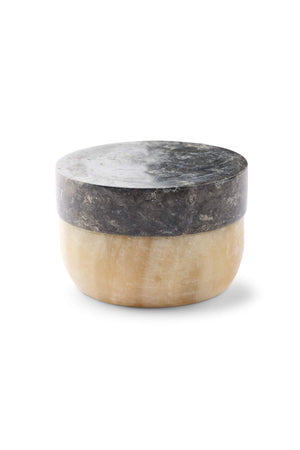 Two colored marble box - Marble box I Beige Combo