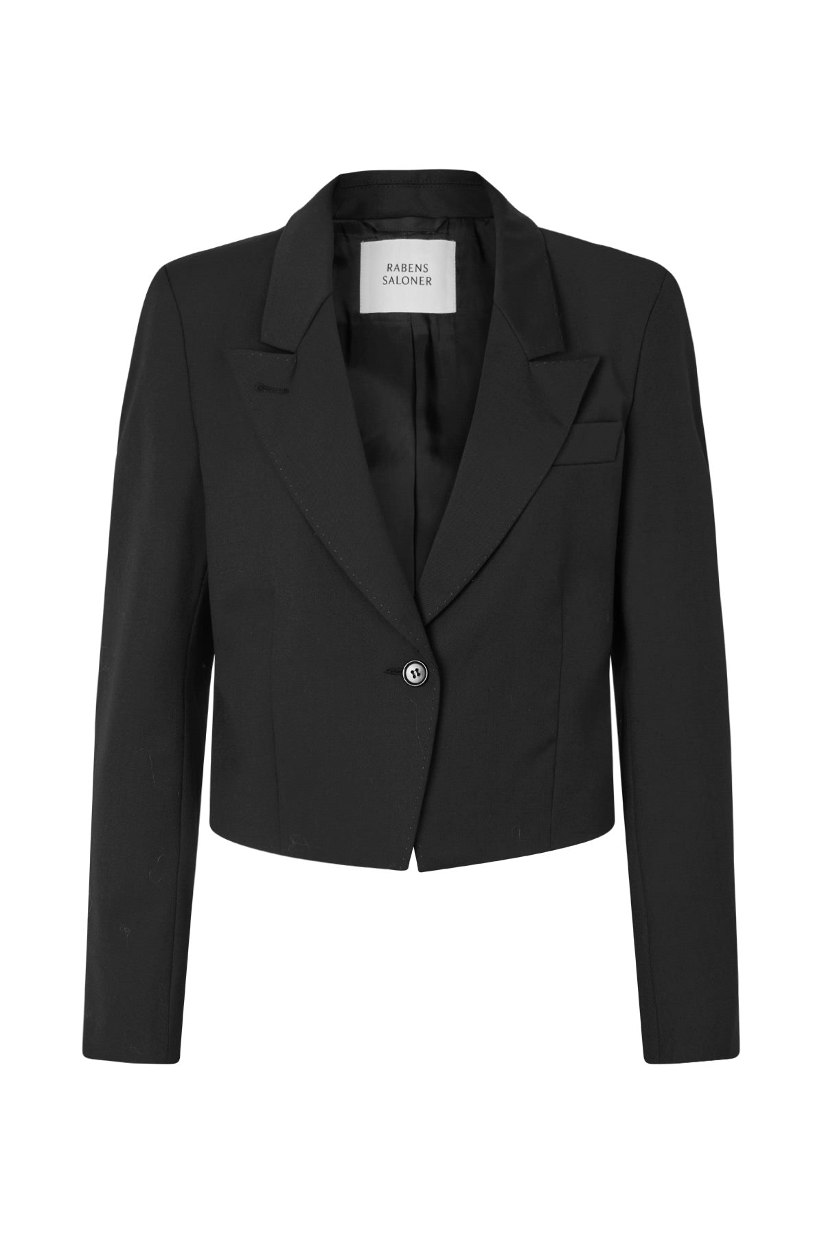 Tamar - Smooth tailoring short jacket I Black