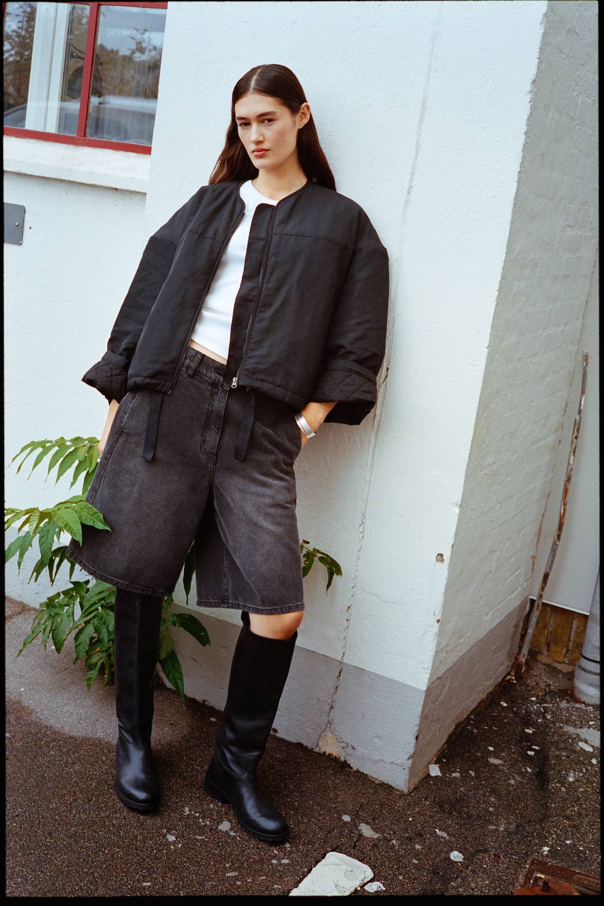 Glod - Arched jacket I Black