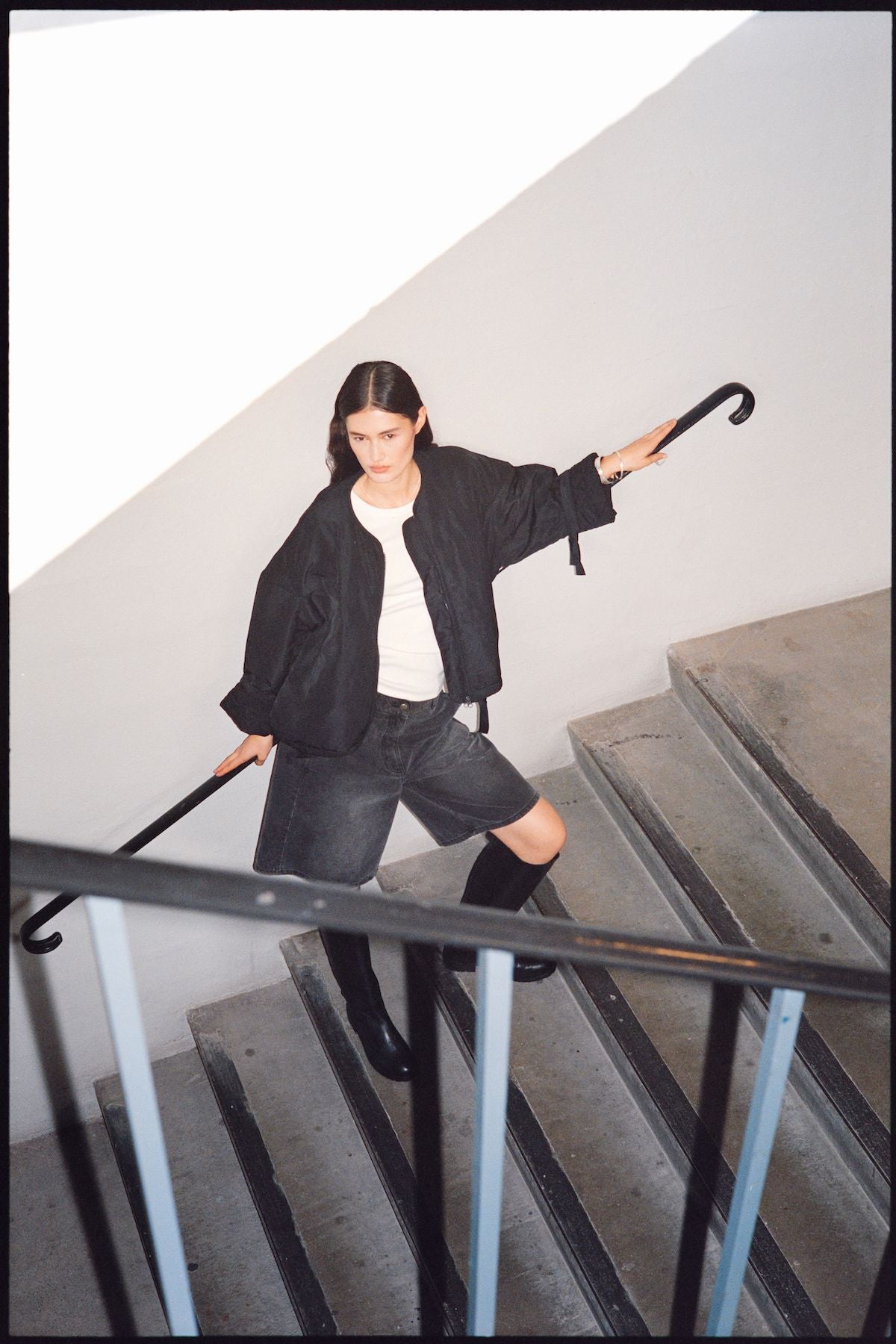 Glod - Arched jacket I Black