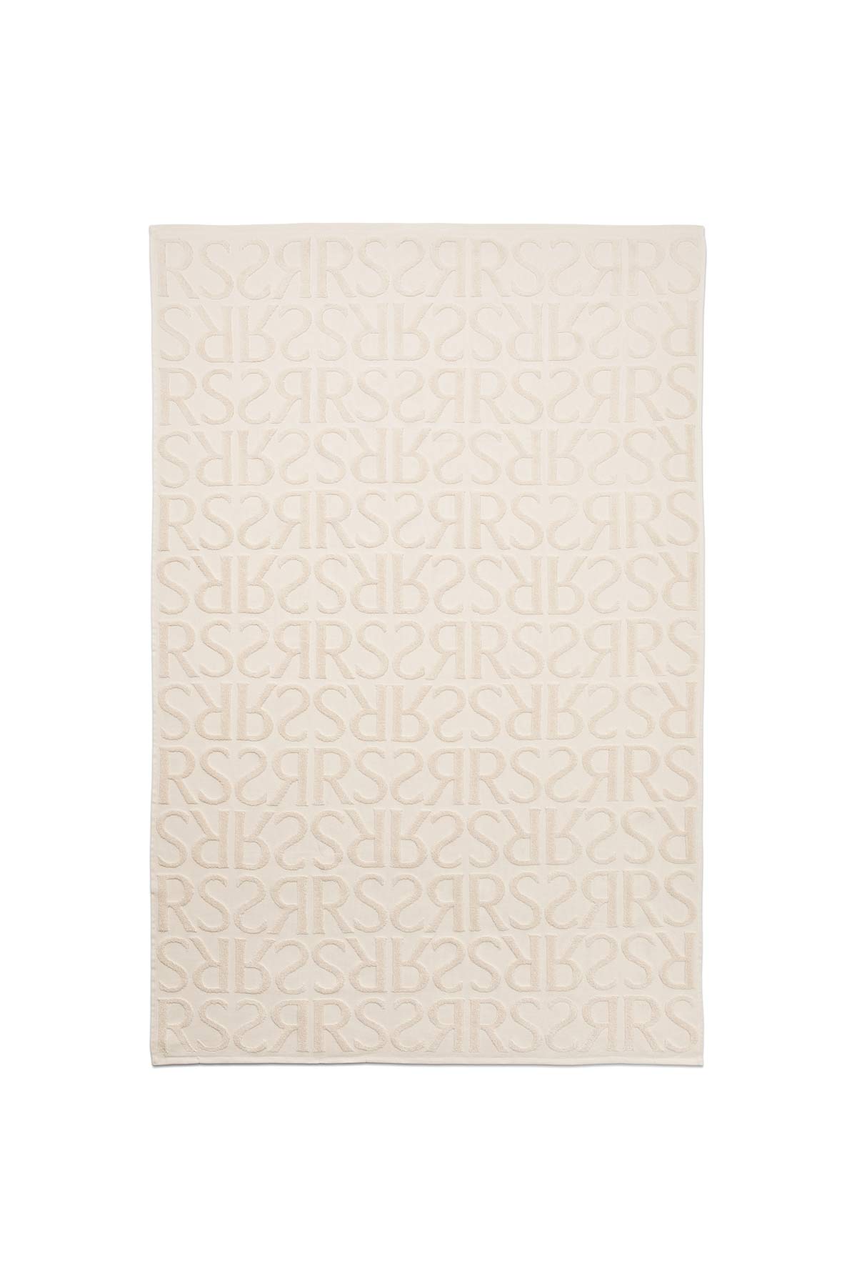 Bath towel - Monogram bath towel I Ivory