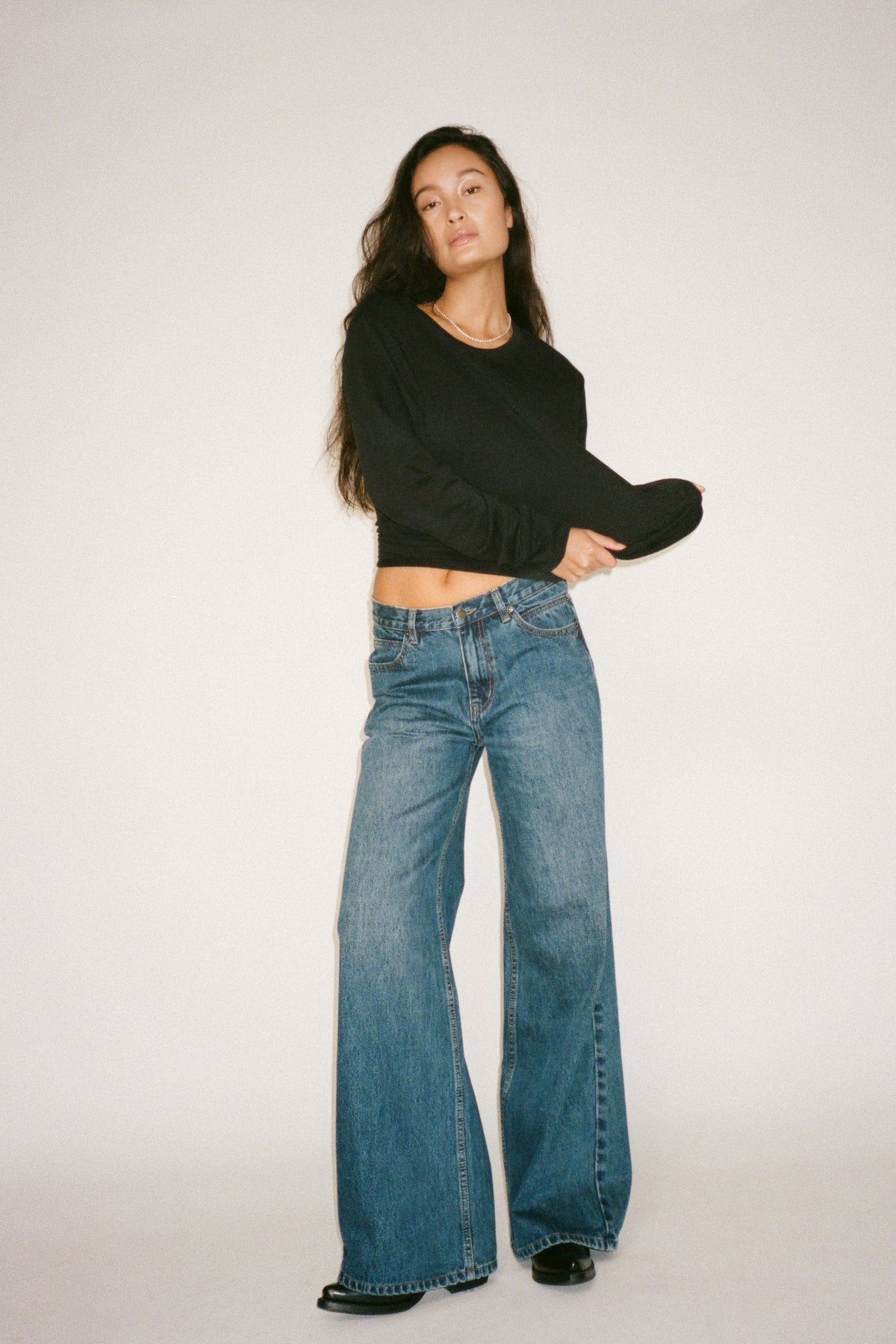 Denim pants - Ini I Washed Indigo