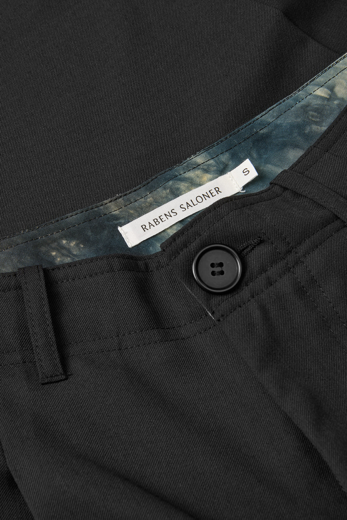 Thalia - Smooth tailoring pants I Black