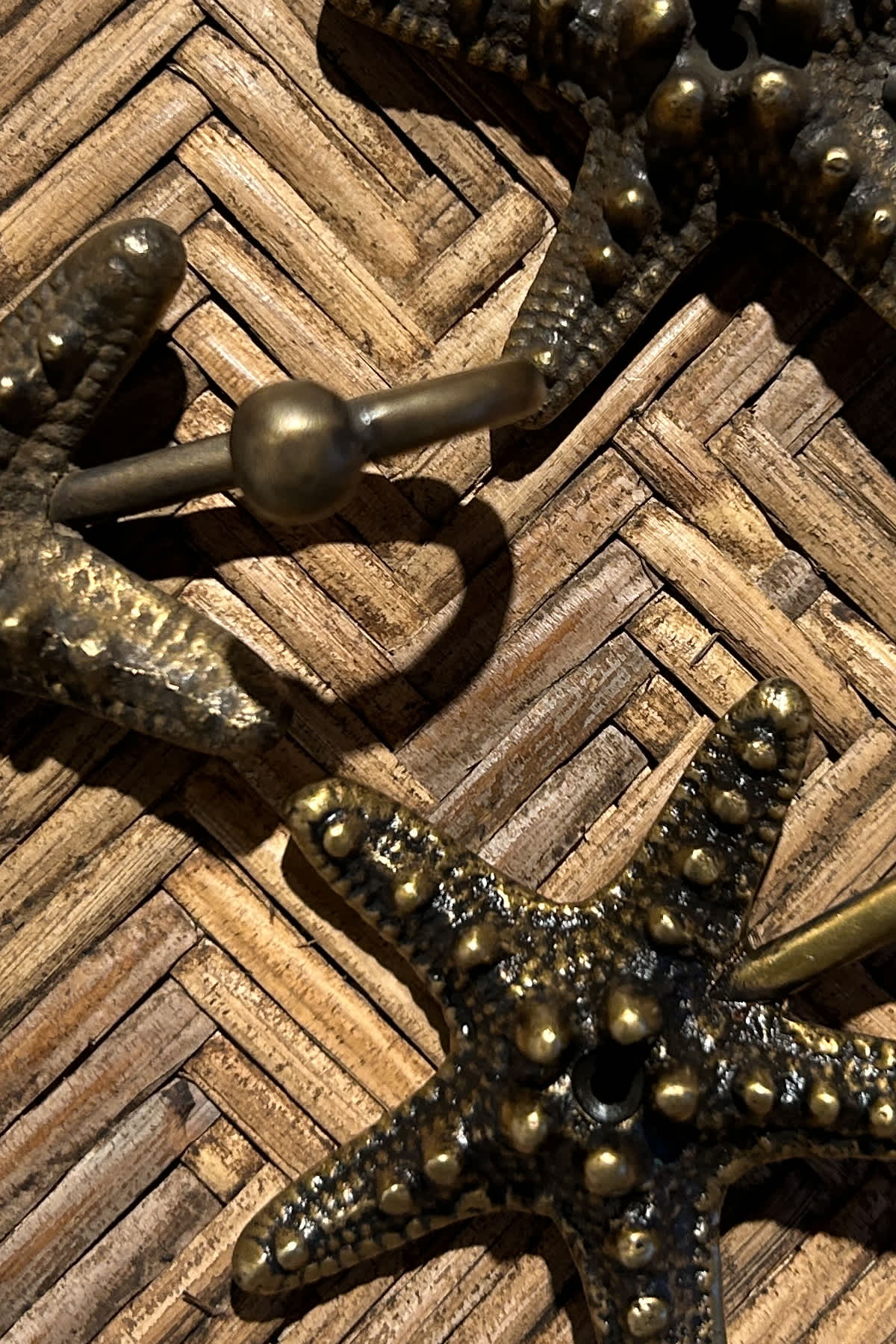 Starfish hook Large - Rabens Apartment I Matte Brass