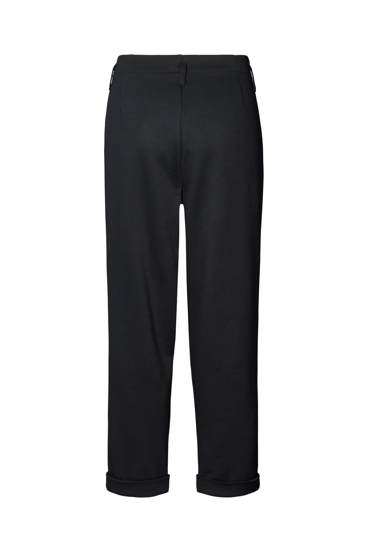 Tailored pleat pants - Raina I Black navy combo