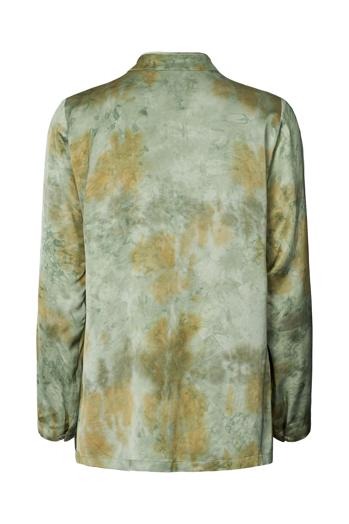 Mixture shirt jacket - Isabelle I Seaweed combo