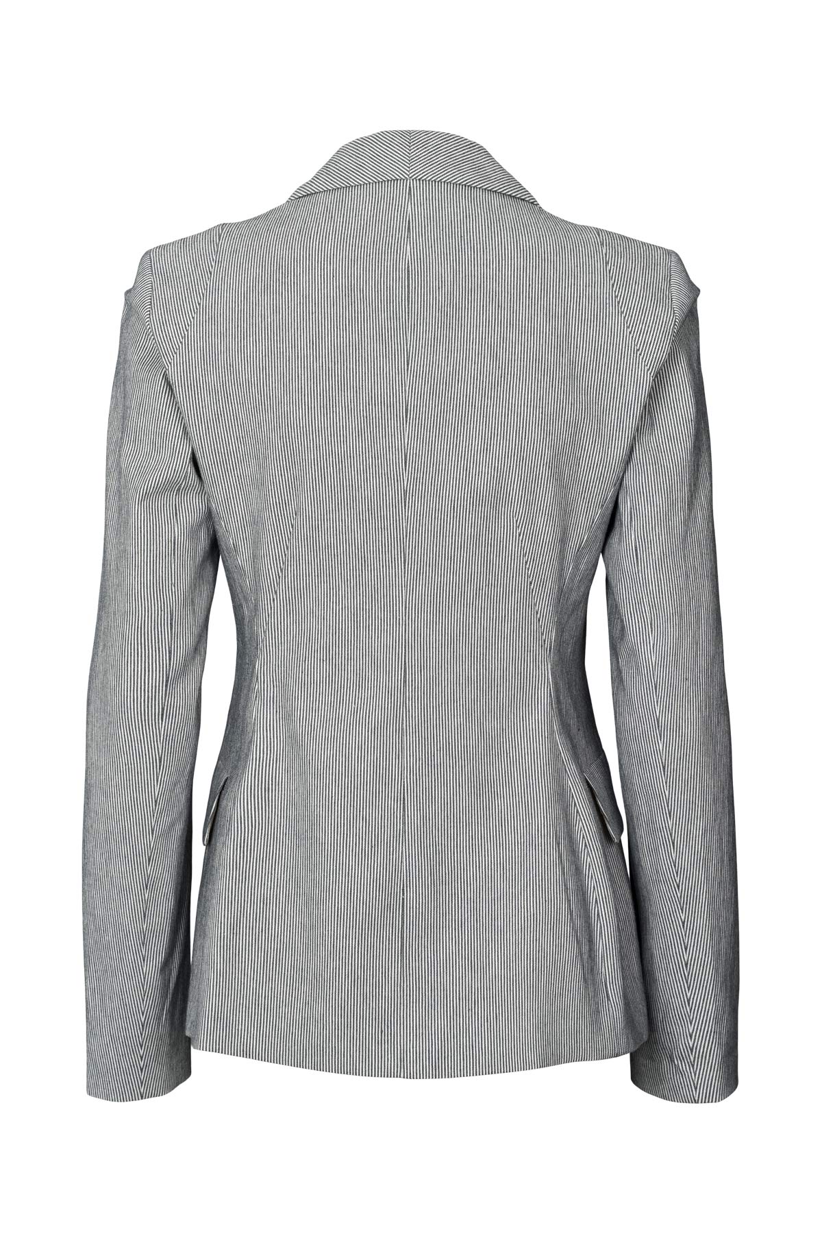 Striped tailoring jacket - Helda I Navy stripe