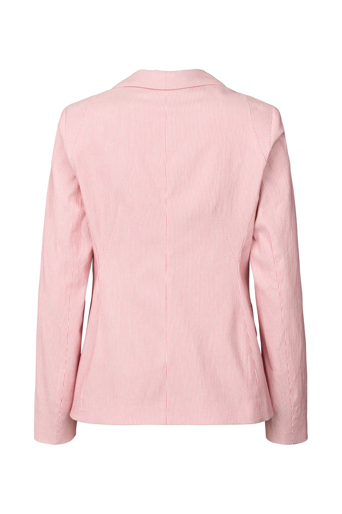 Striped tailoring jacket - Helda I Pink stripe