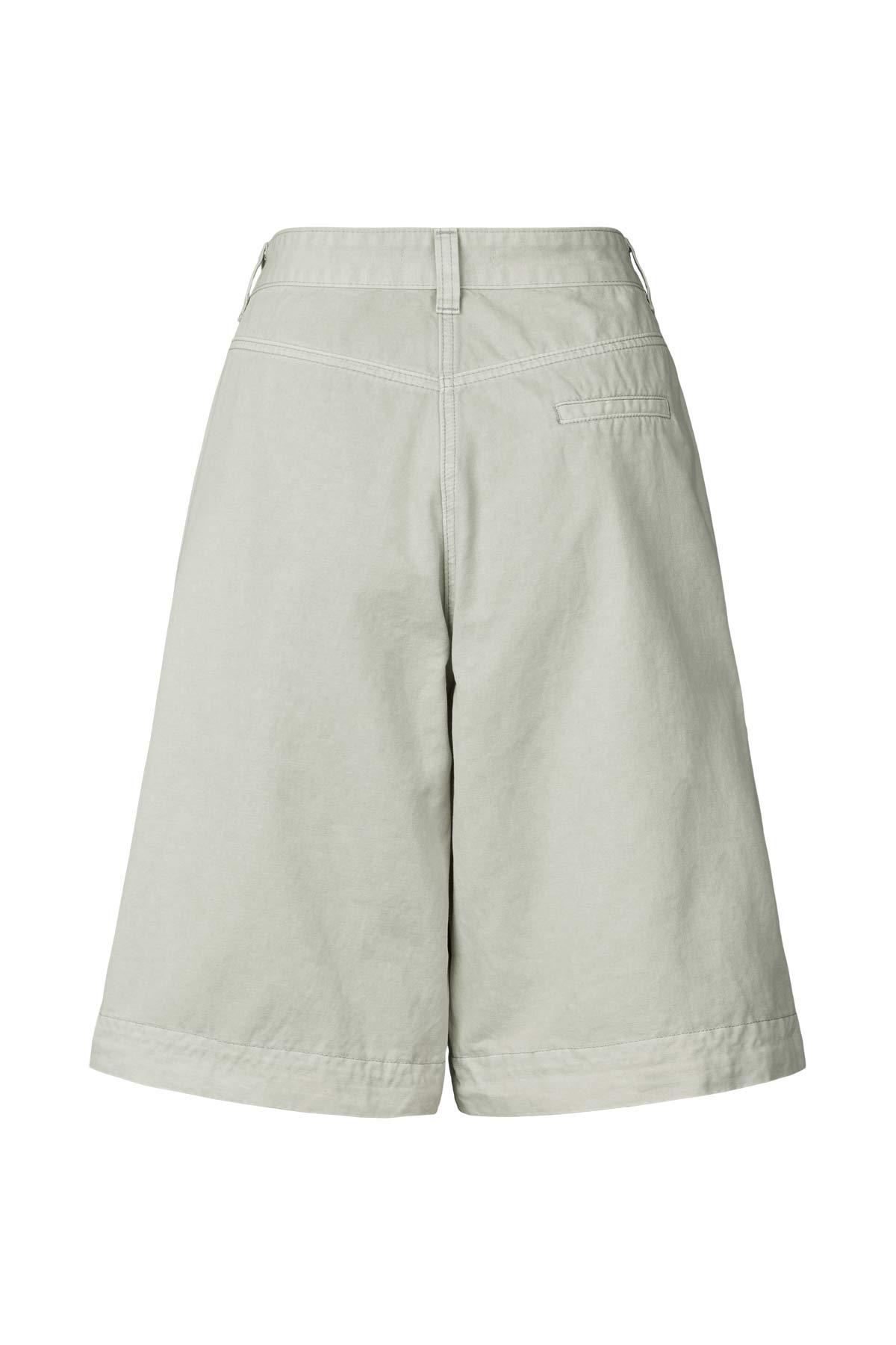Canvas light cargo pants - Pammi I Grey cloud