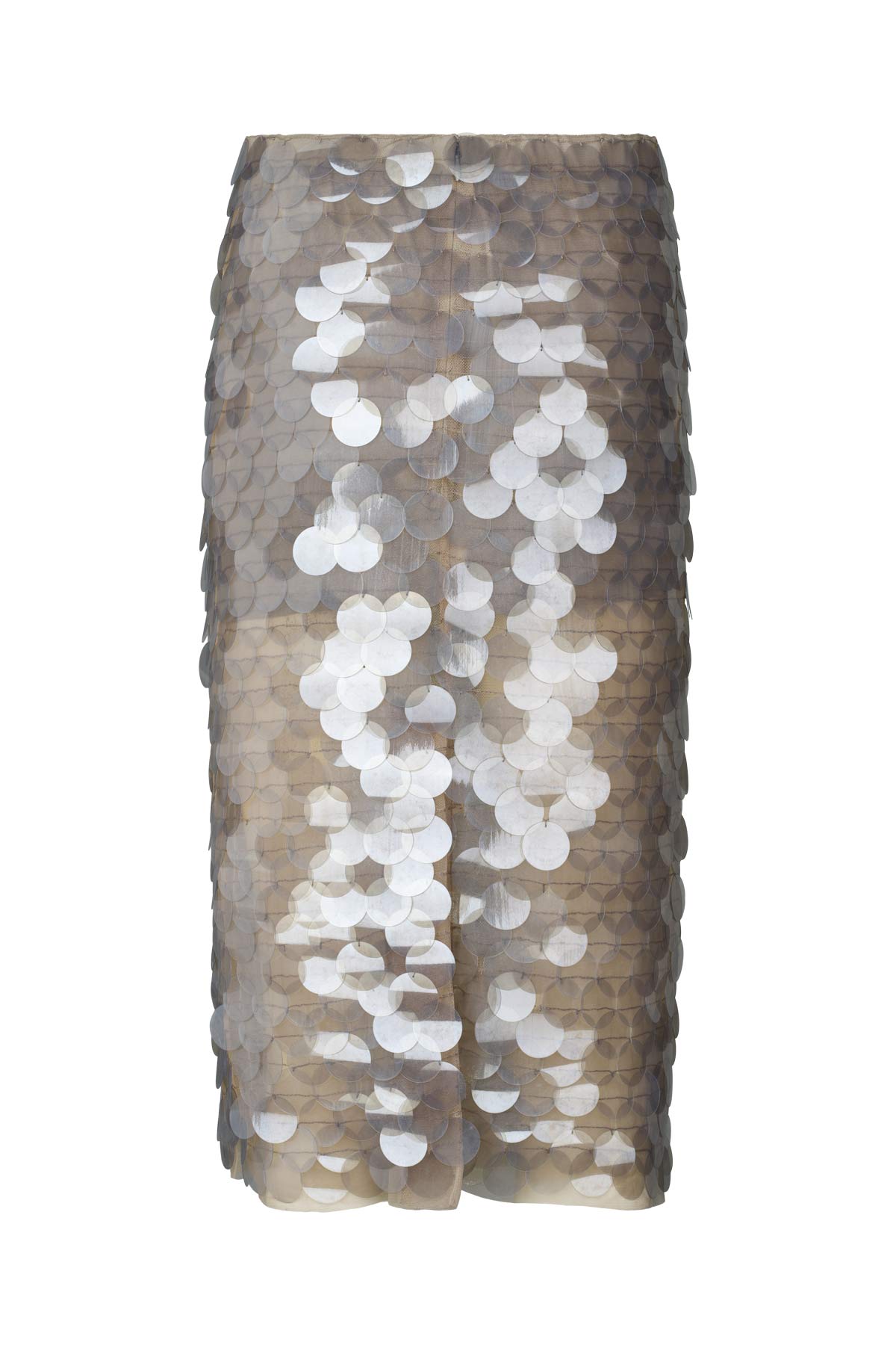 Lunar pencil skirt - Lior I Antique silver