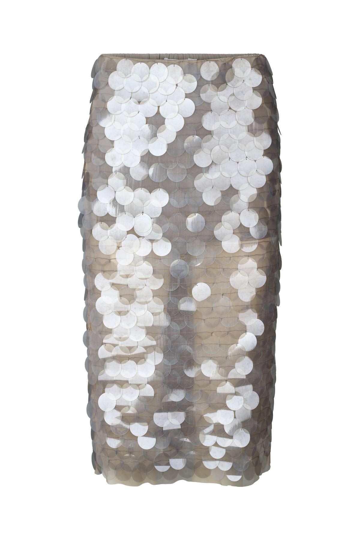 Lunar pencil skirt - Lior I Antique silver