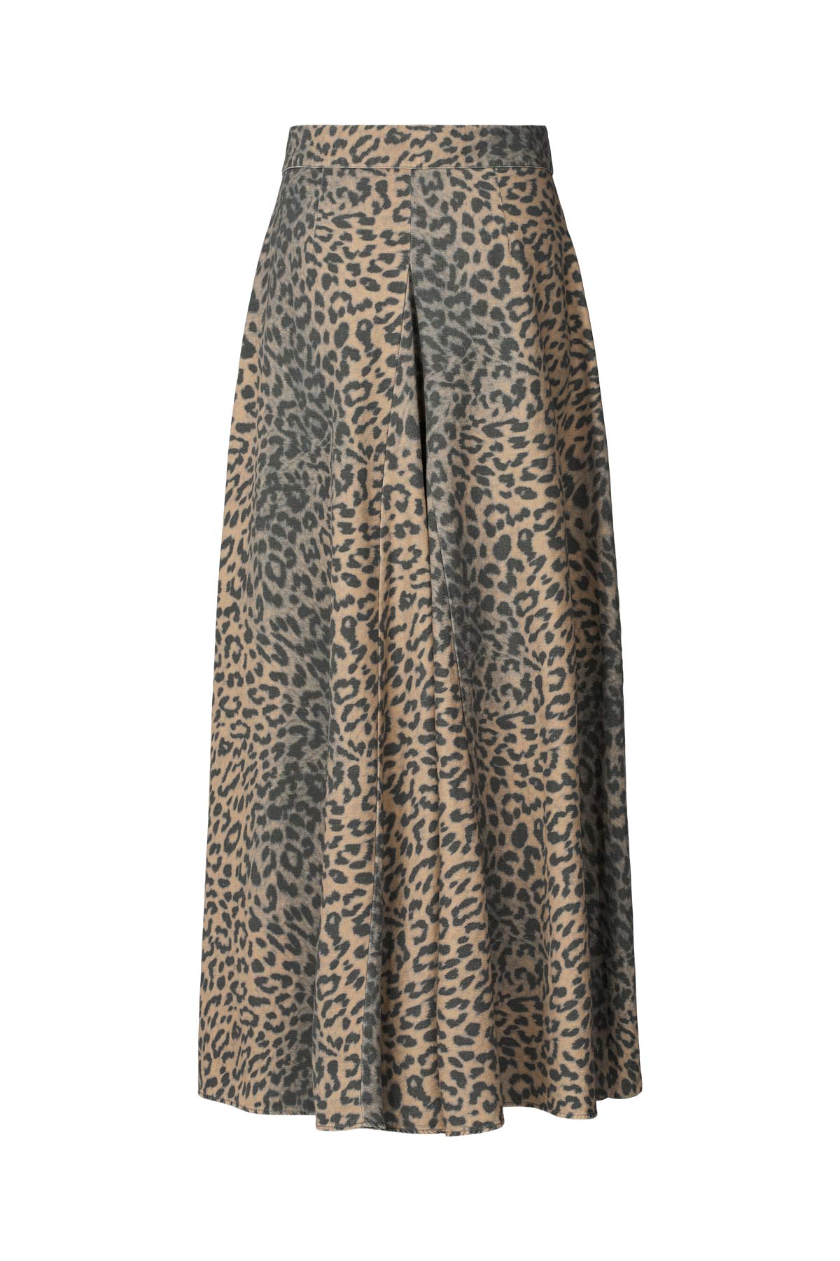 Leopard print button skirt - Natja I Leopard