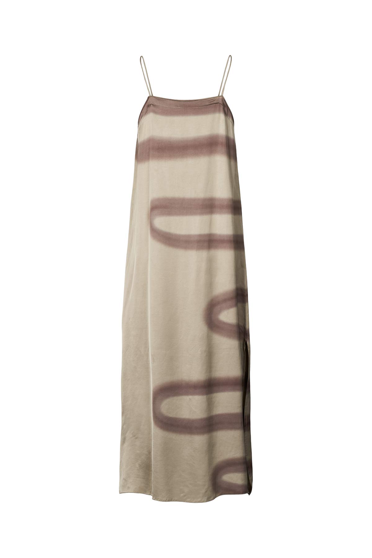 Fluid camisole dress - Laurette I Ash combo