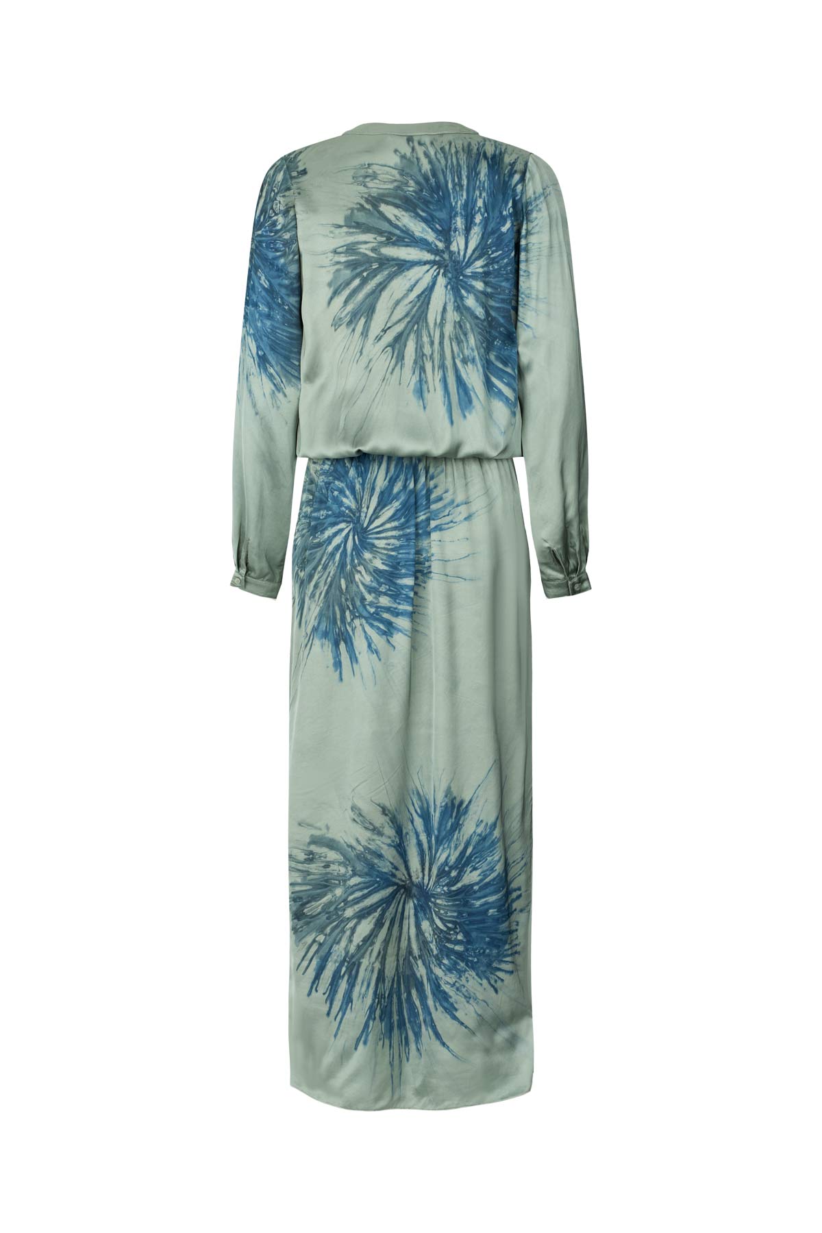 Cartwheel wrap over dress - Vera I Ocean combo