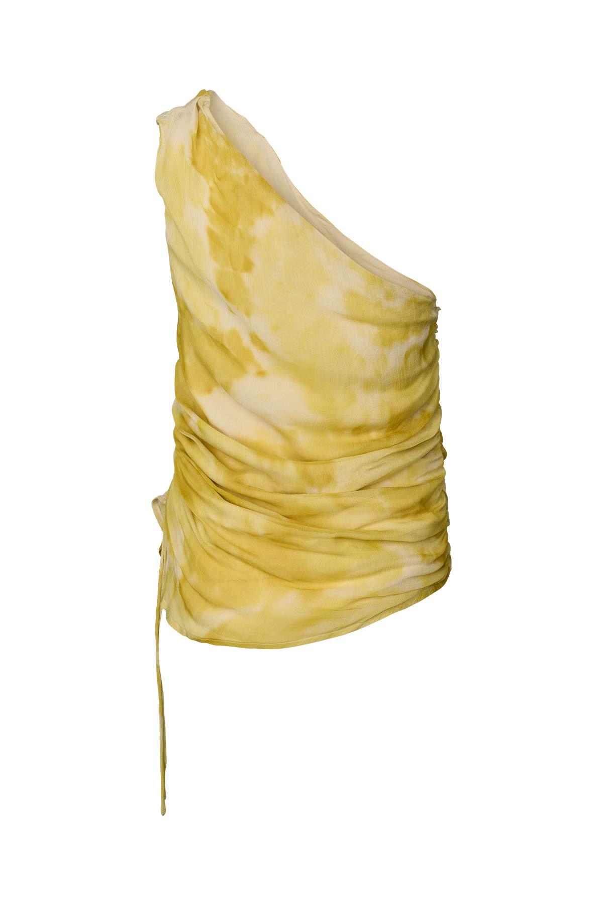 Fusion one shoulder top - Ginna I Lemon combo