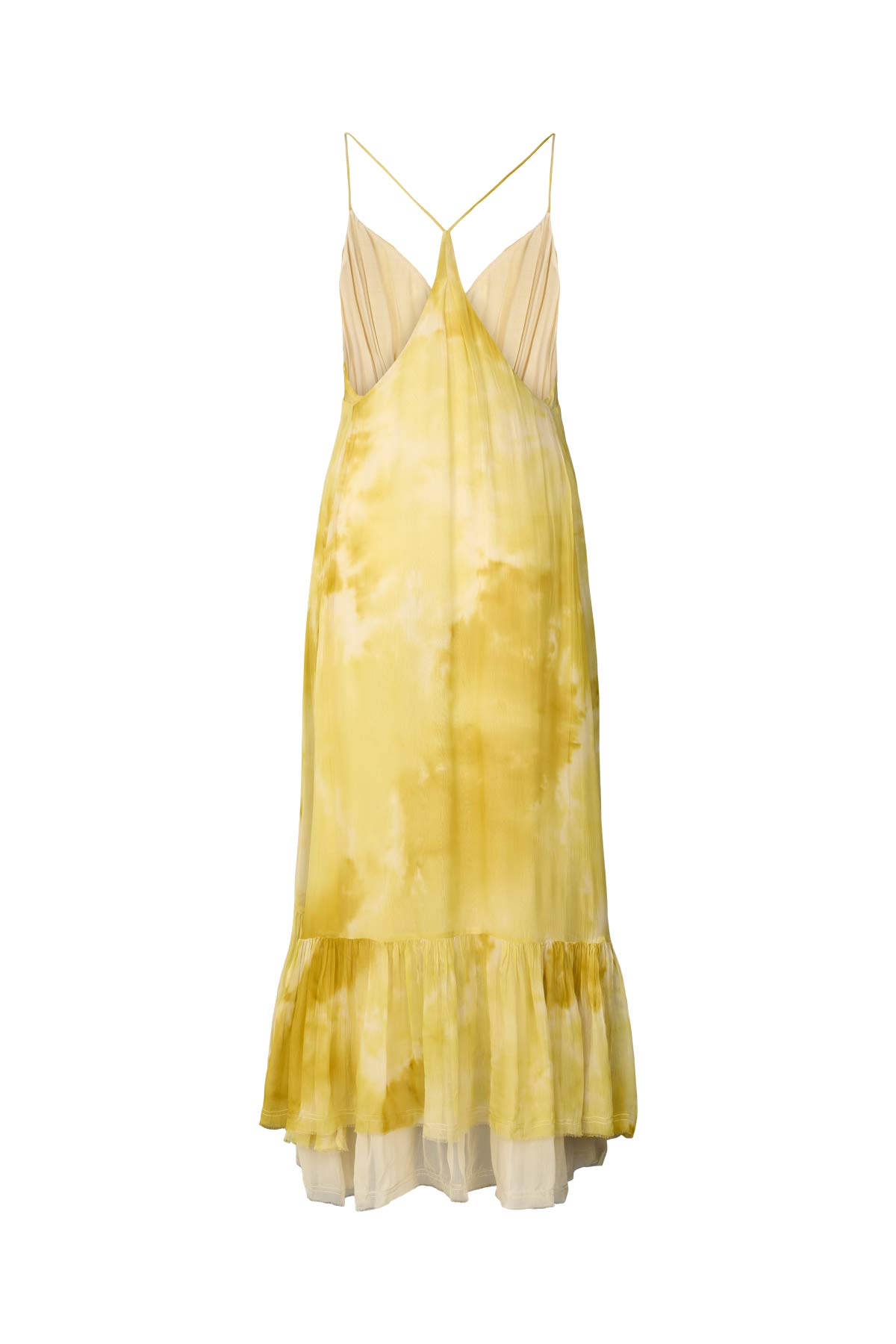 Fusion string dress - Farida I Lemon combo