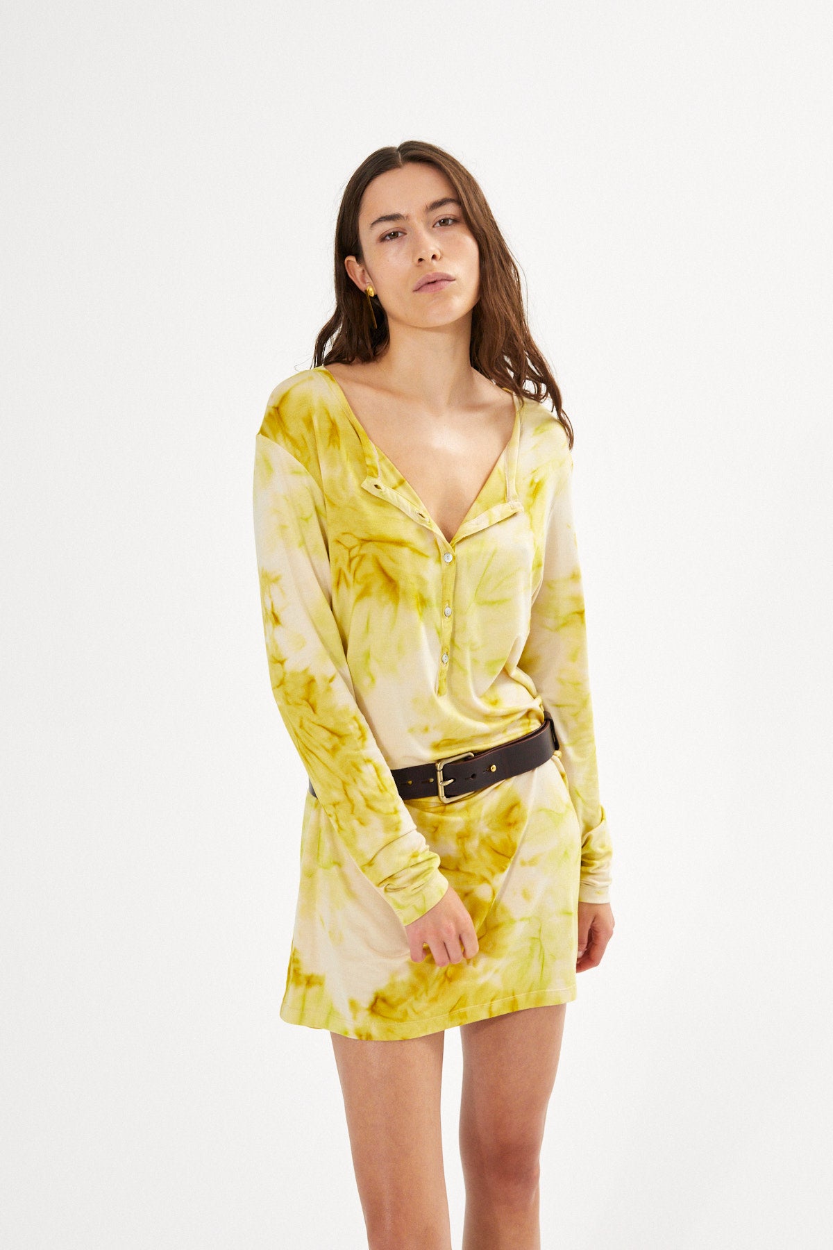 Fusion jersey dress - Hue I Ametrine combo