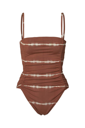 Ripples swimsuit - Sali I Brown combo