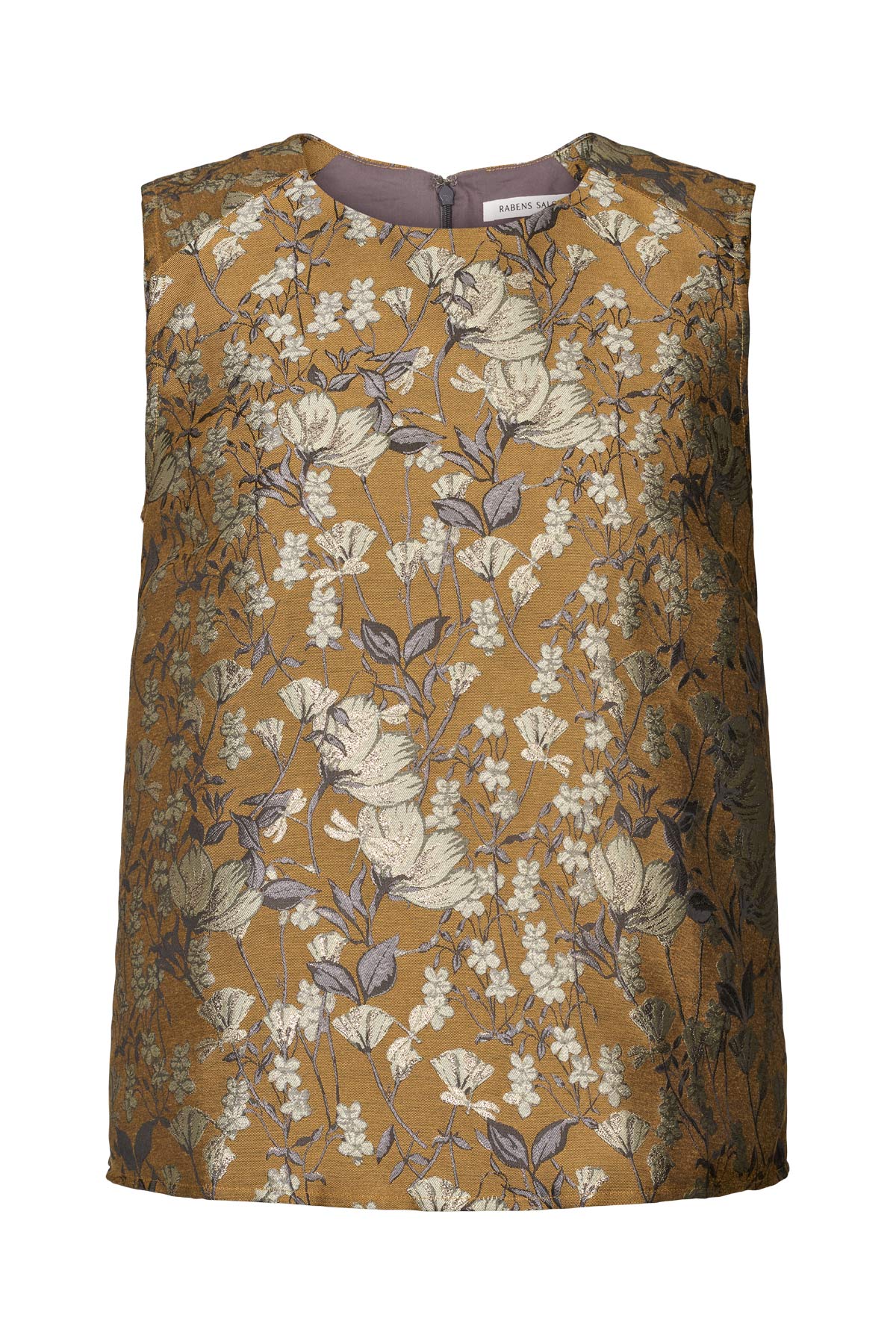 Piper - Ottoman jacquard top I Golden combo