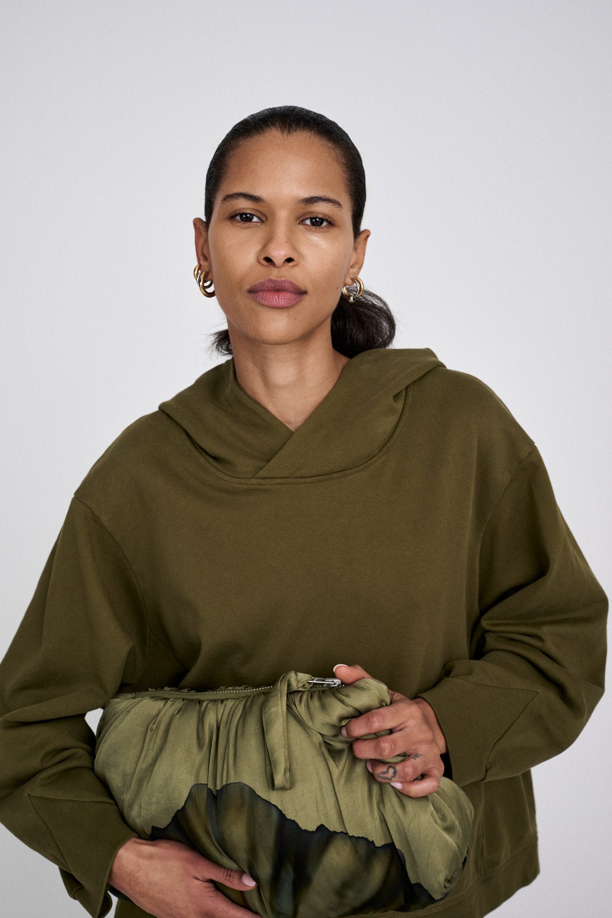 Sweatshirt - Nasima I Dark Olive