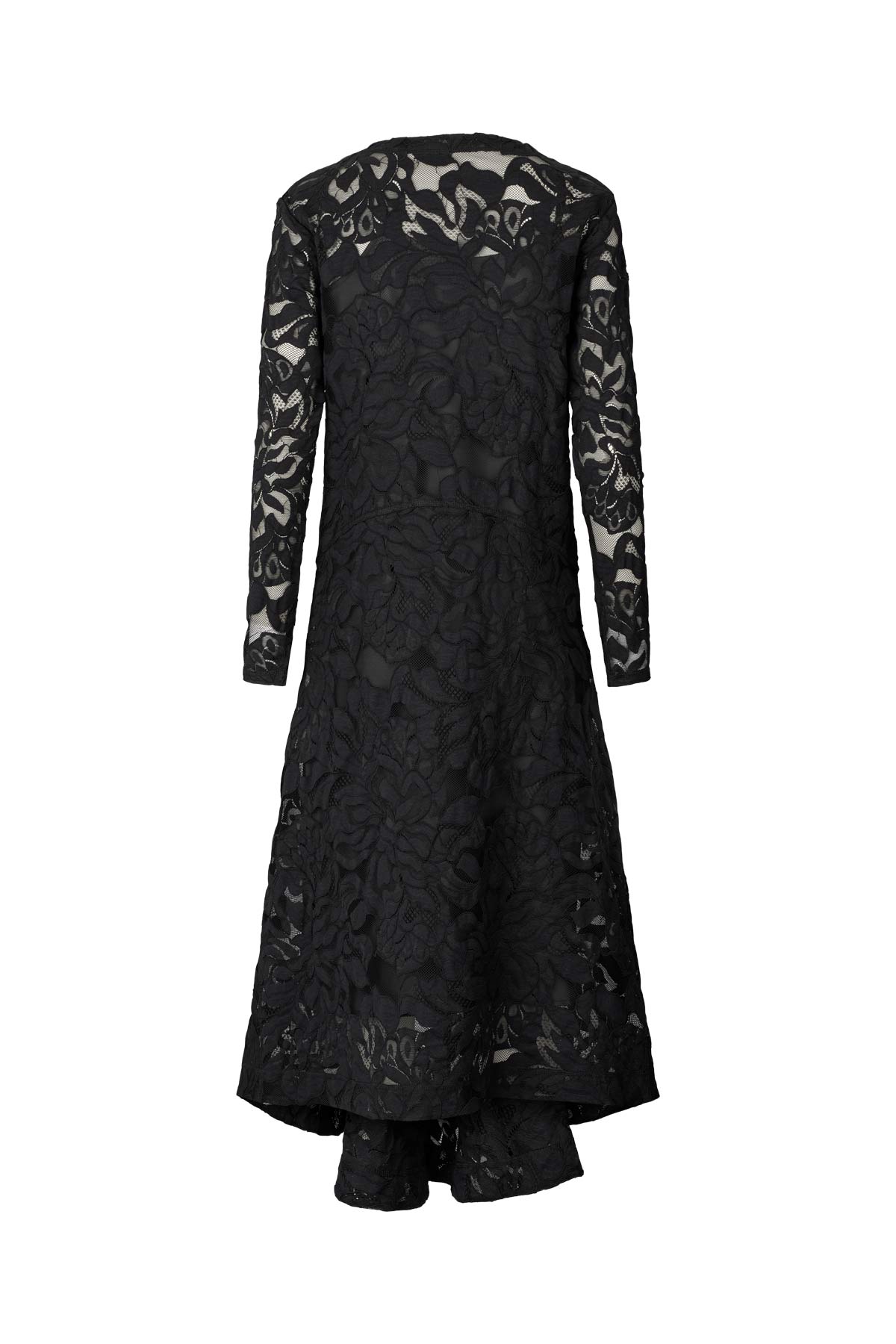 Enid - Orchid lace dress I Black
