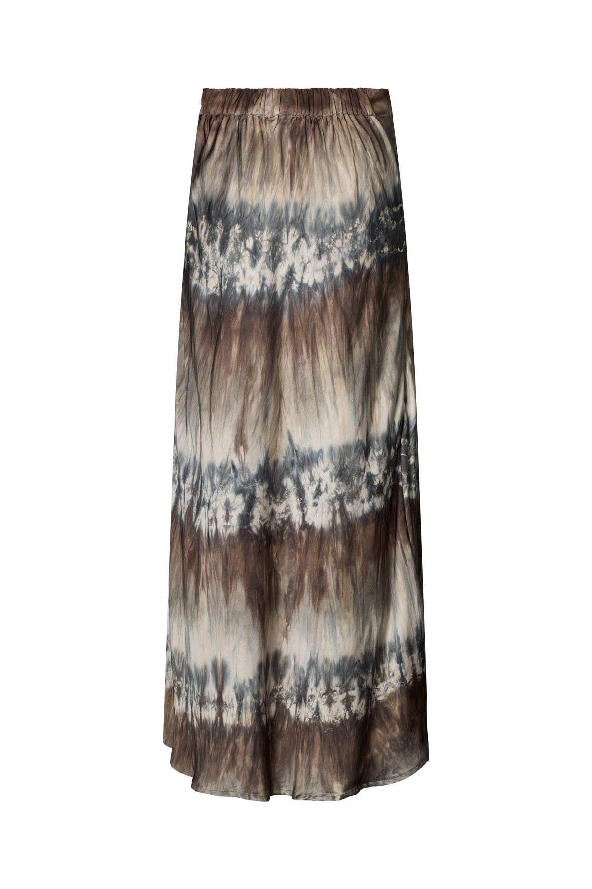 Willie - Arizona long A-line skirt I Cement combo
