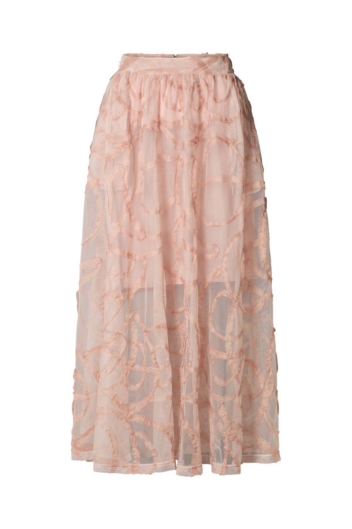 Silke - Scribble full skirt I Blush