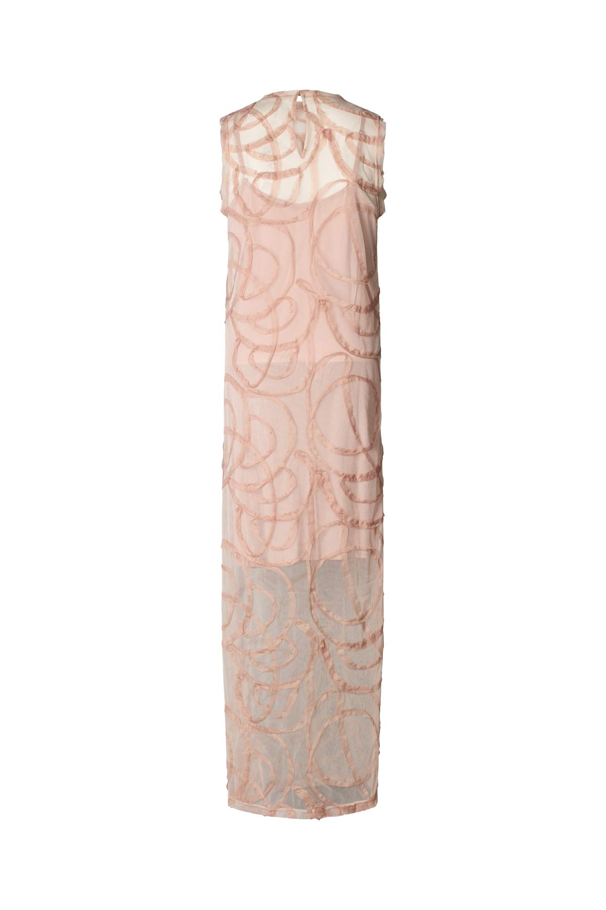 Vita - Scribble long dress I Blush
