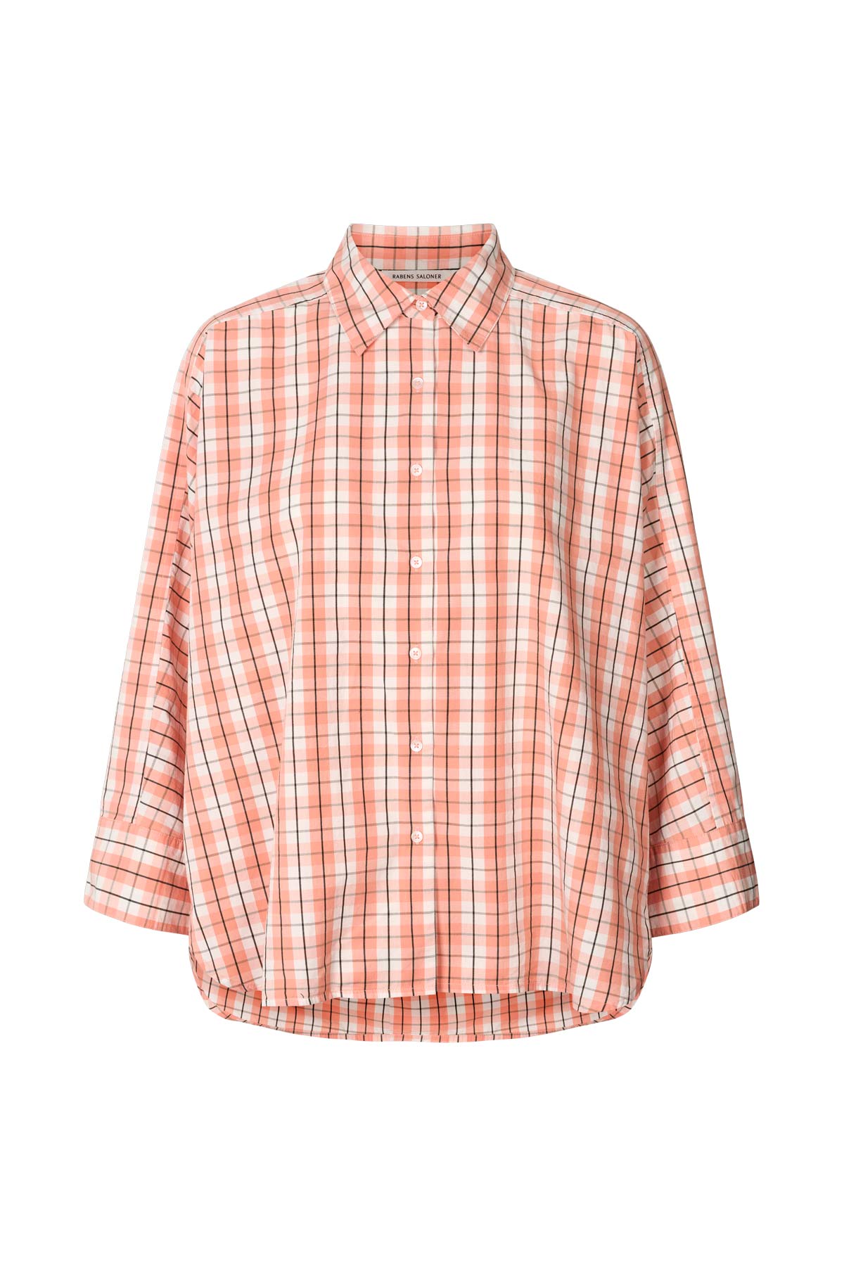 Chloe - Shirt check full shirt I Mandarin check