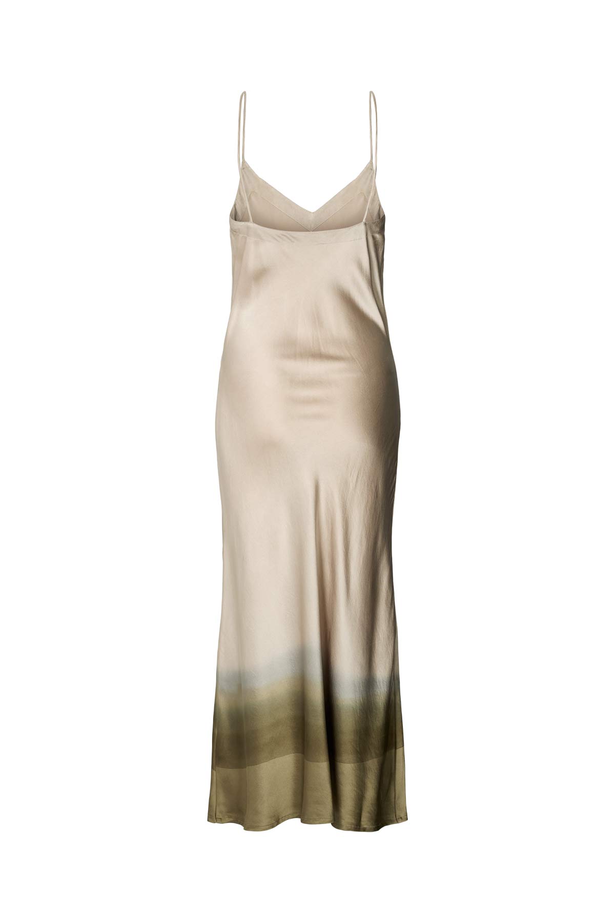 Glorie - Horizon bias dress I Cement combo