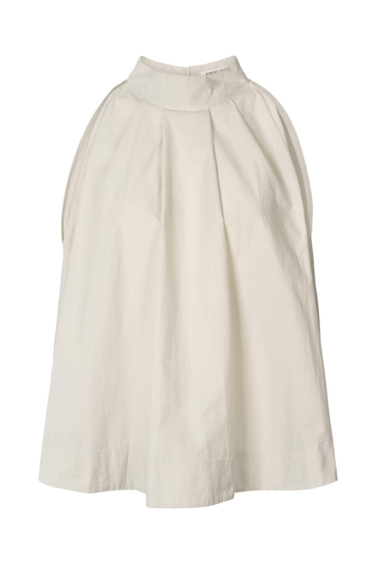 Annia - Poplin full top I Faded black