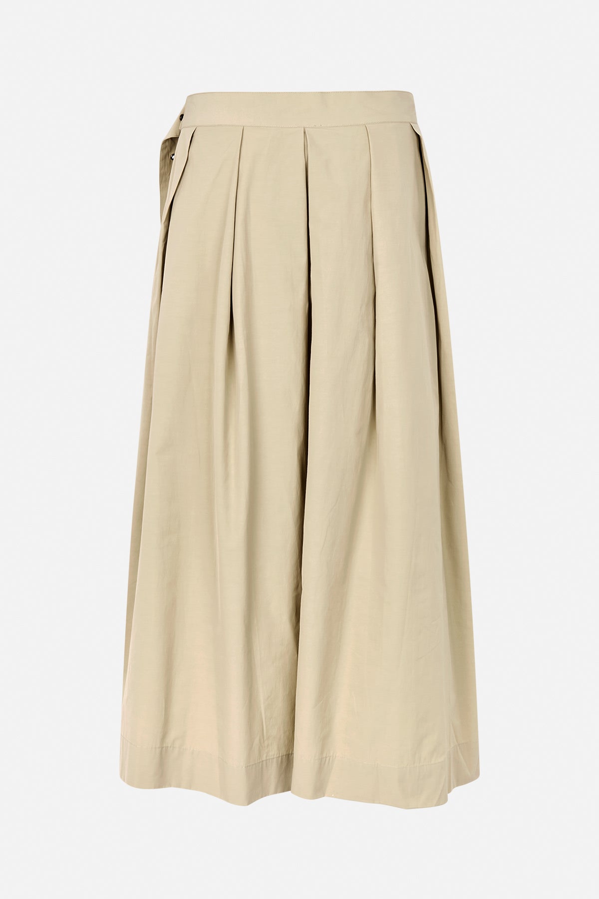 Esila - Weightless wrap skirt I Dark chalk