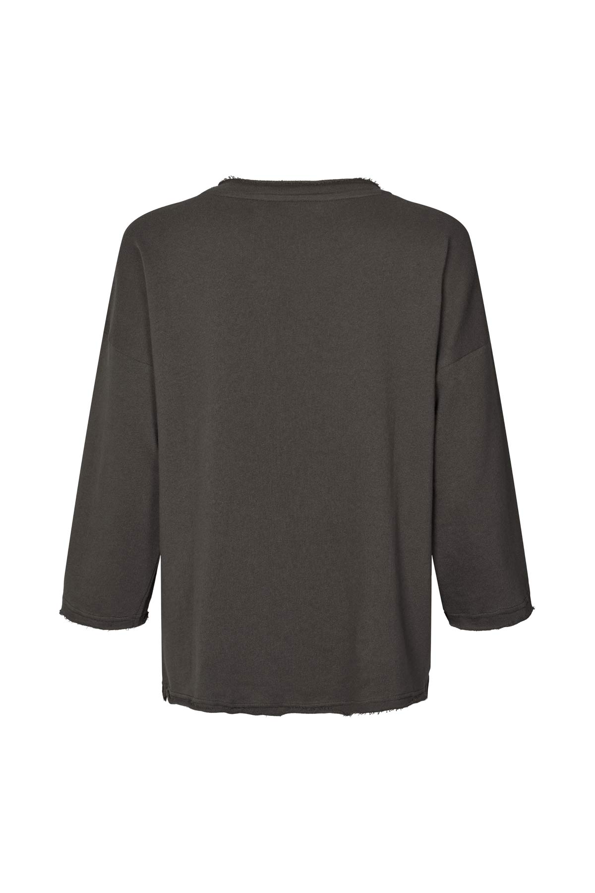Light stretch 3/4 sleeve top - Dena I Faded black