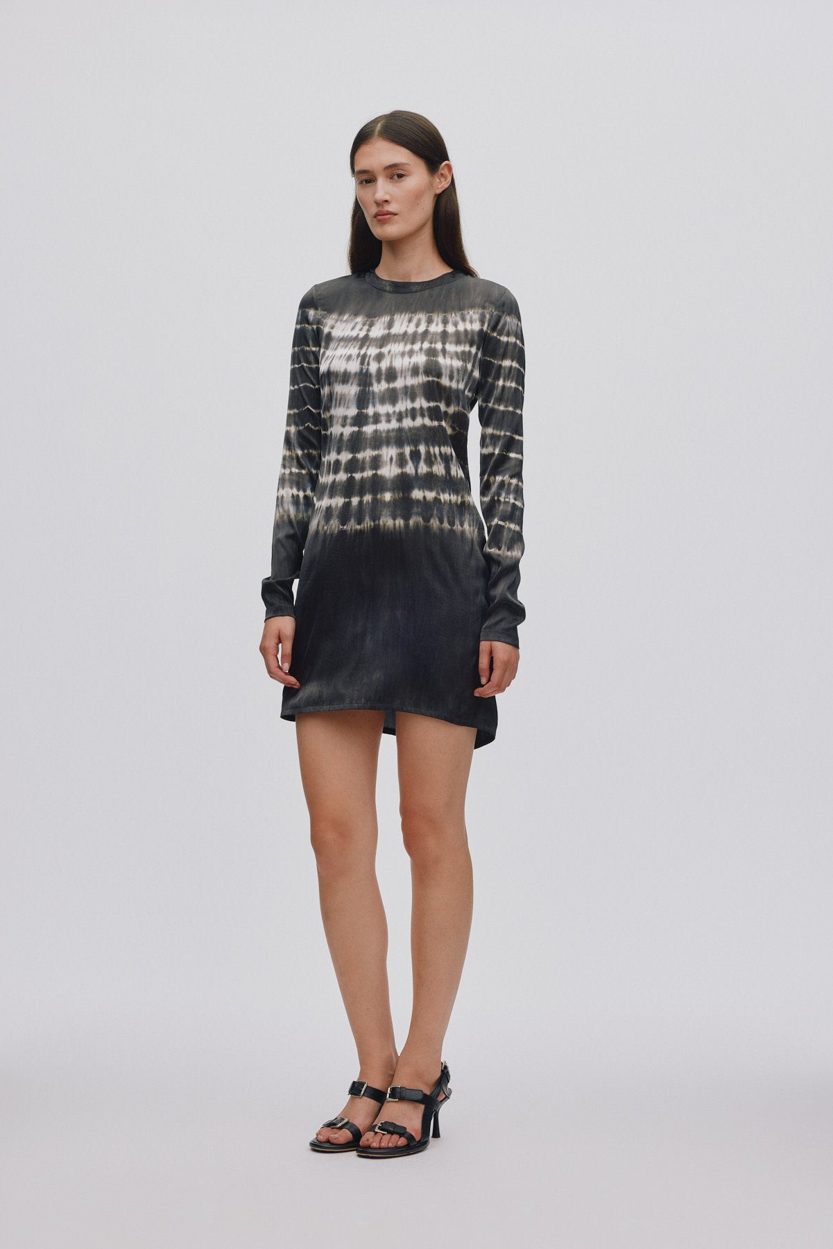 Agna - Frequency short tube dress I Dry mocca combo